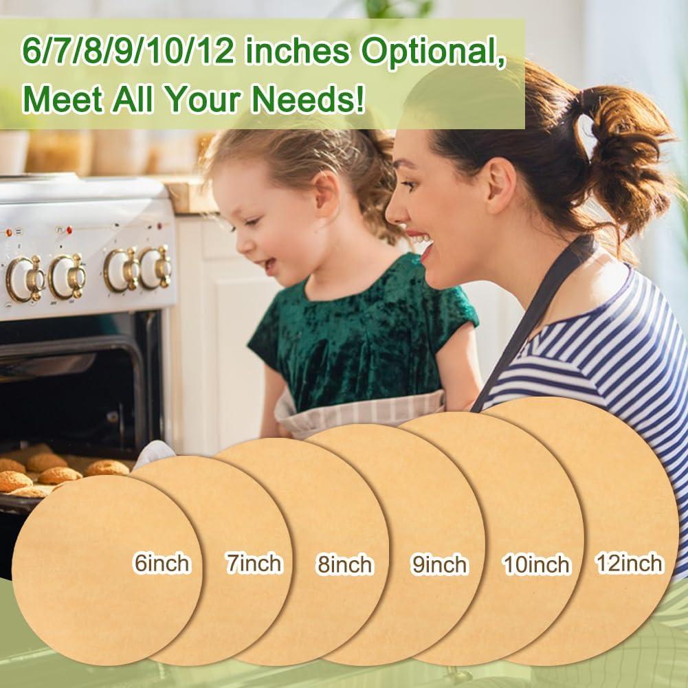 Rondas de Papel Pergamino BYKITCHEN 15.24 cm Set 200 Piezas