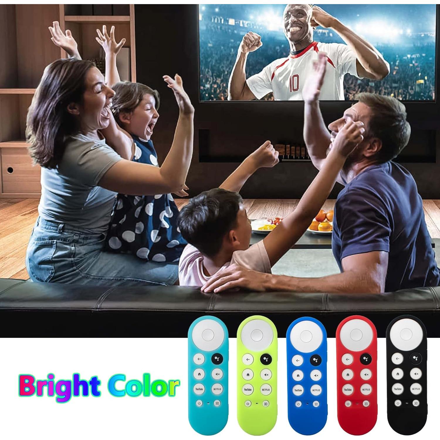 Funda de Silicona Antideslizante para Control Remoto Chromecast 2020