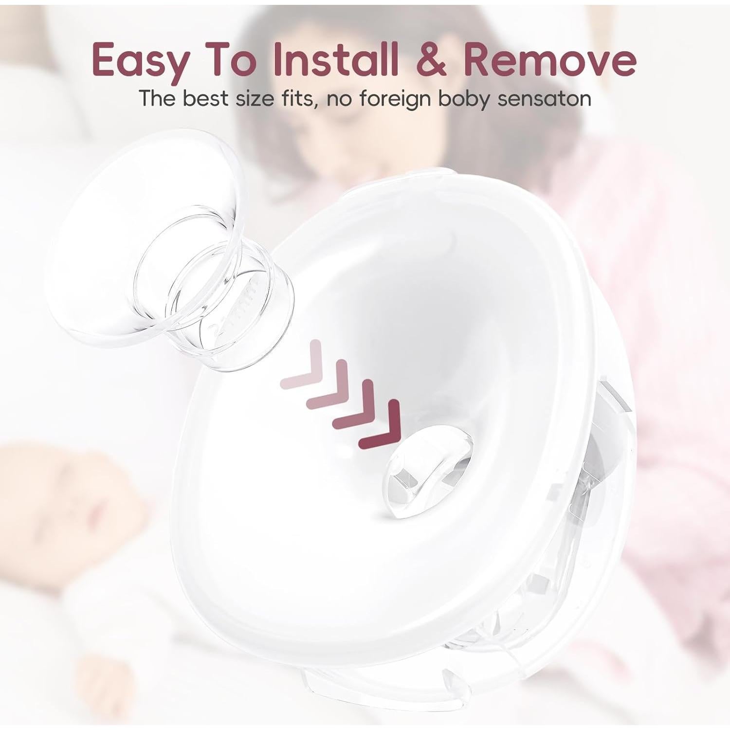 Insertos de Brida Silicona B&H 19/21mm para Bombas 24mm