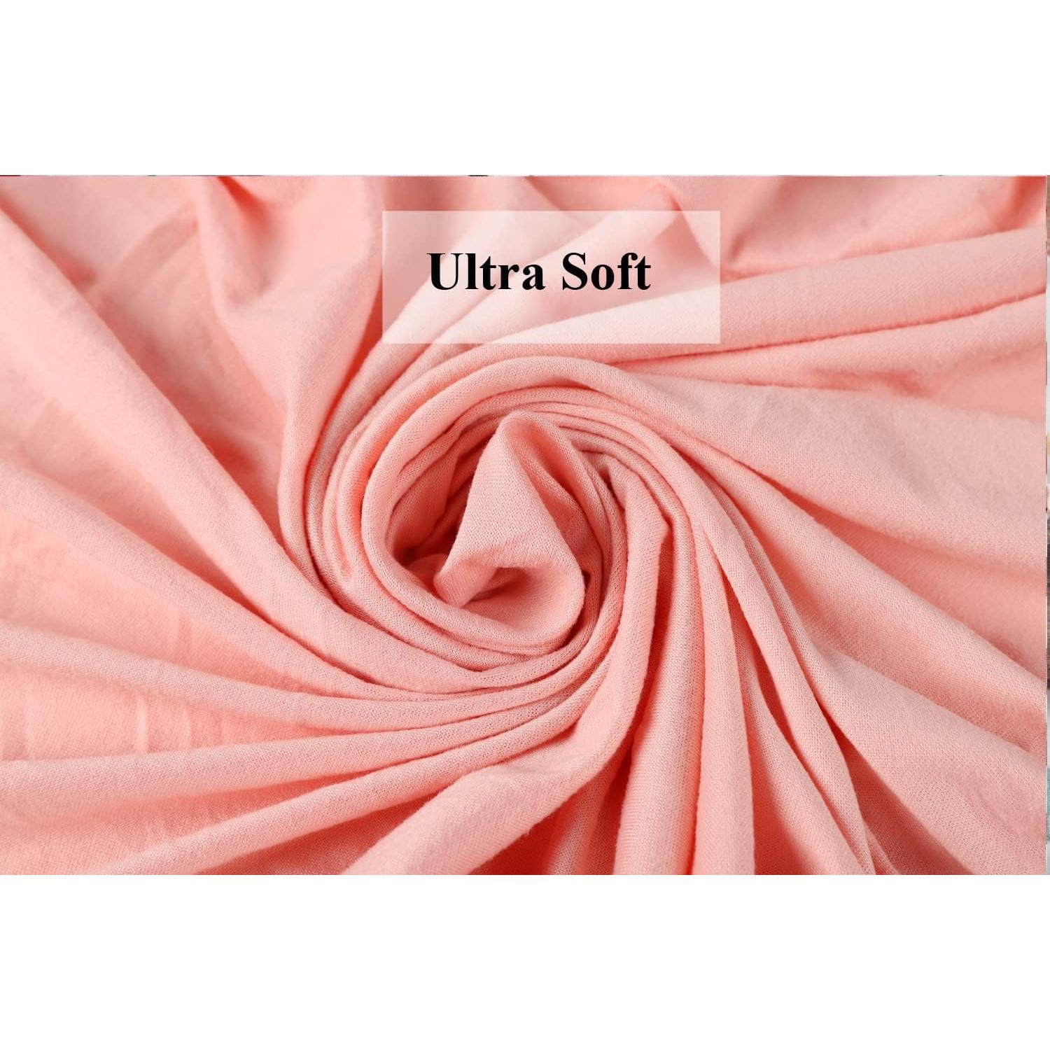 Sábanas para Cuna Tontukatu Pack de 4 Floral/Rosa 88.90x53.34 cm