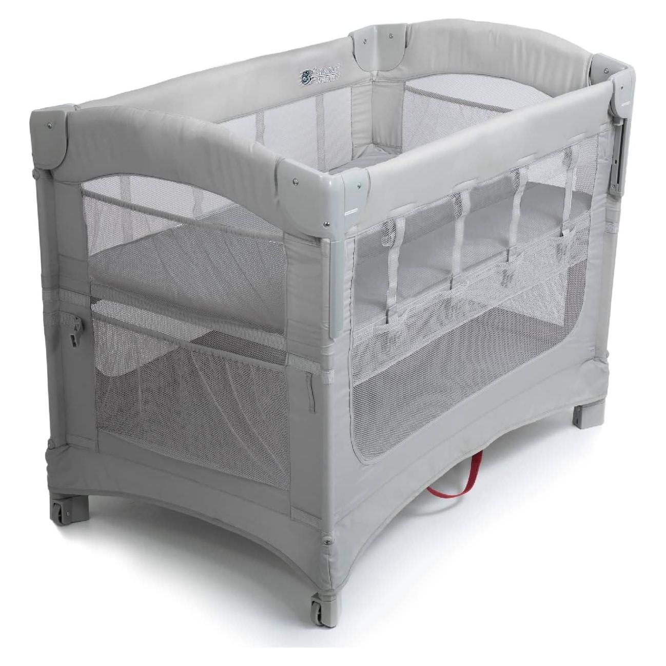 Cuna de lado ARMS REACH Ideal Ezee 3 en 1 Plegable Gris