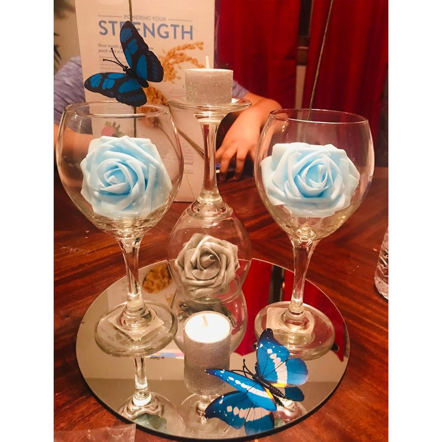 Espejo Redondo Grande WGV 20.32 cm Sin Marco para Decoración