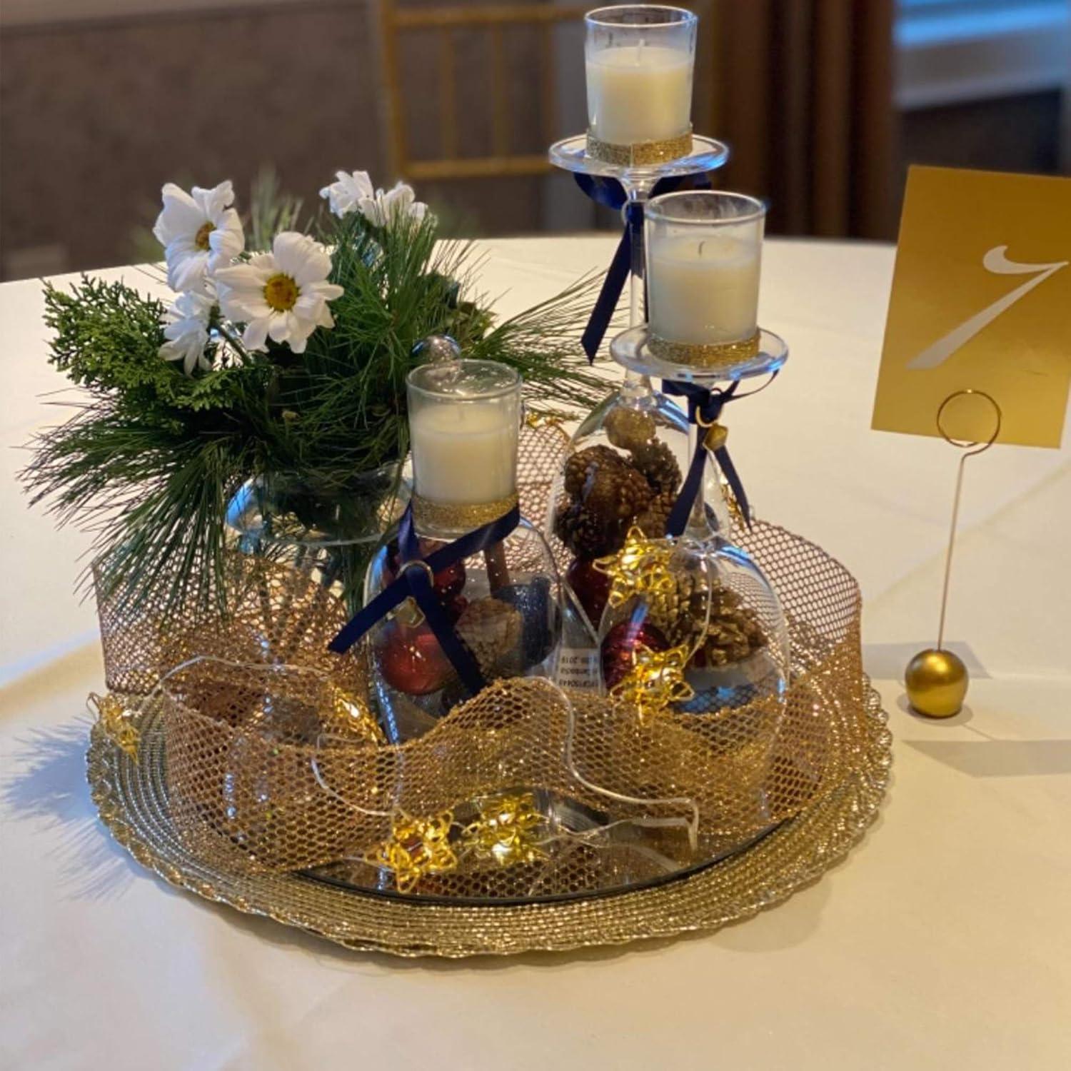 Espejo Redondo Grande WGV 20.32 cm Sin Marco para Decoración