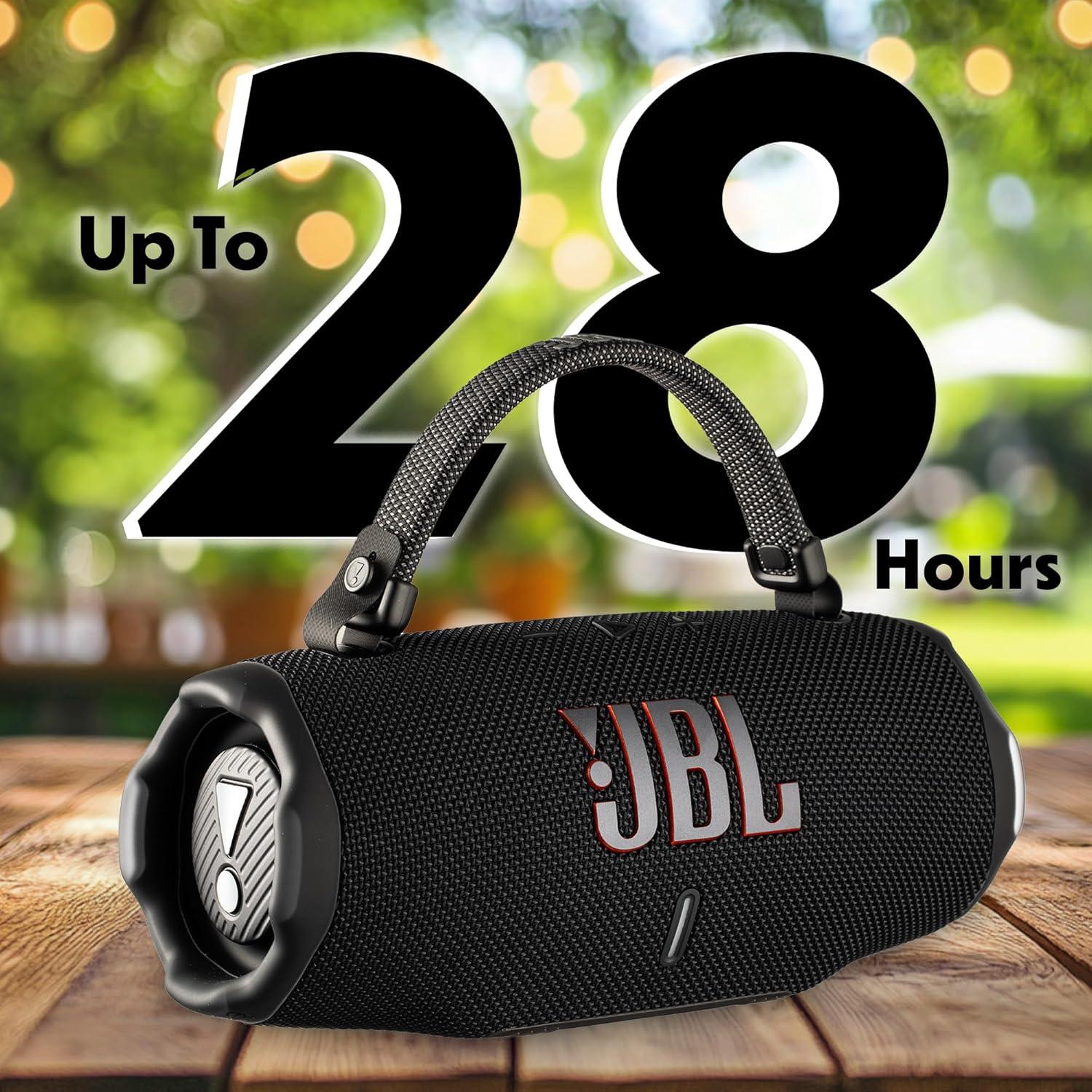 Altavoz Bluetooth JBL Charge 6 Portátil IP68 Negro 28h Batería