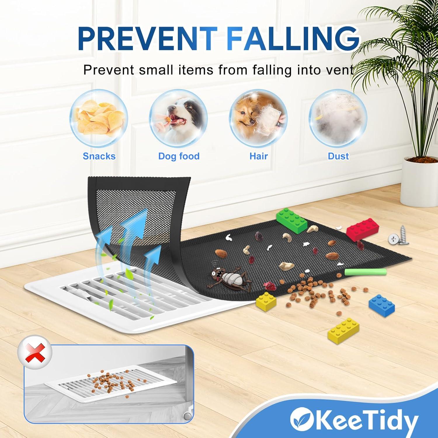 Cubiertas de Ventilación Magnéticas KeeTidy 4"x10" - 2 Paquete