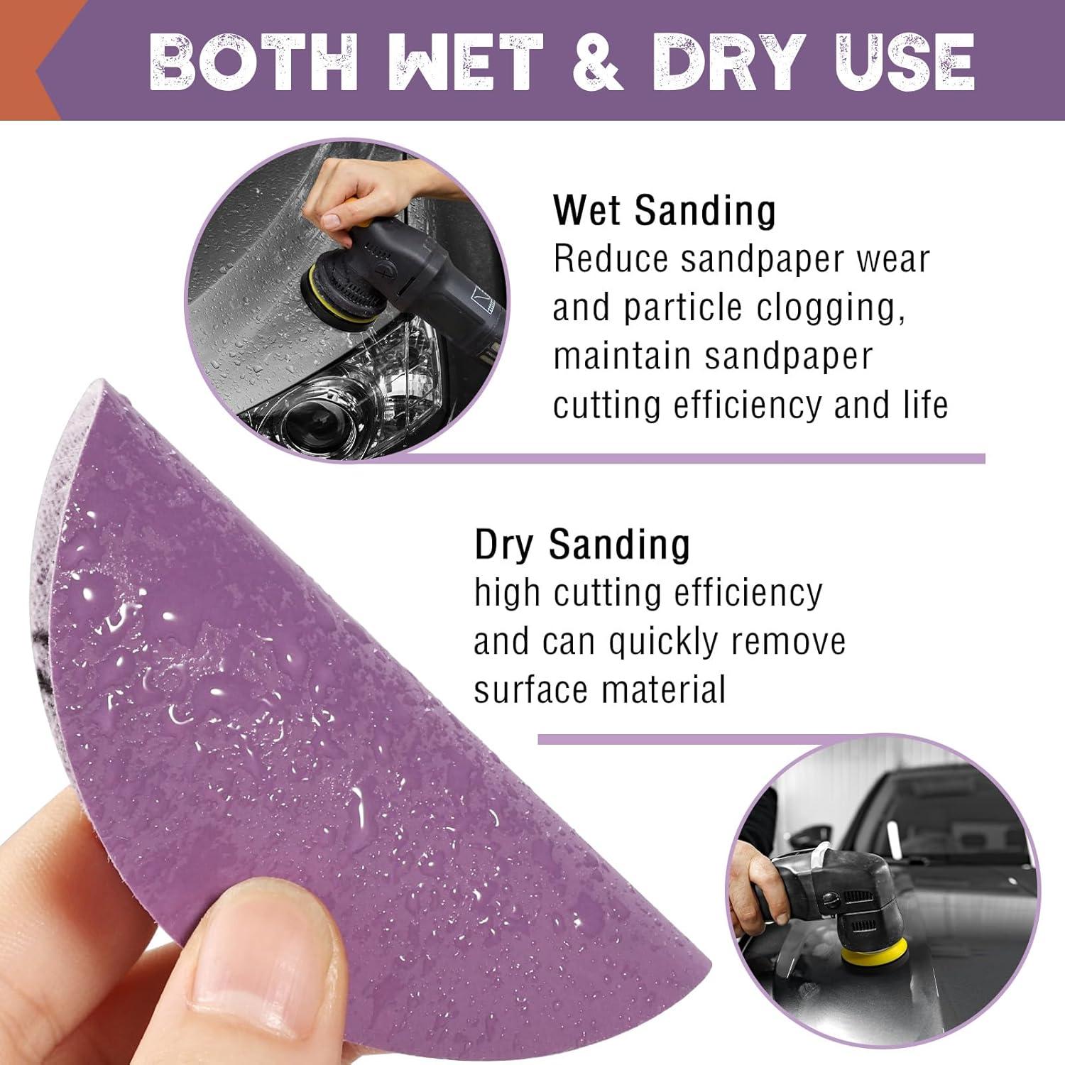 Discos de Lijado 35 Pcs 3" WEWINK PLUS Óxido de Aluminio 3000 Granos