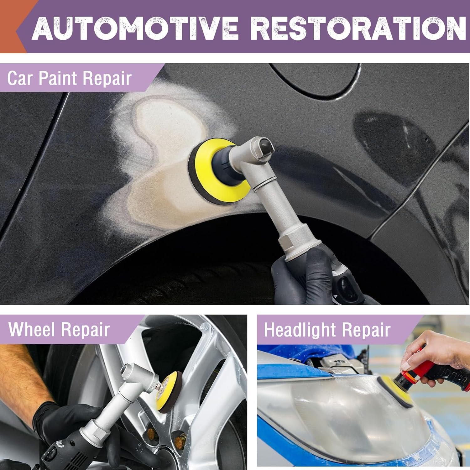 Discos de Lijado 35 Pcs 3" WEWINK PLUS Óxido de Aluminio 3000 Granos