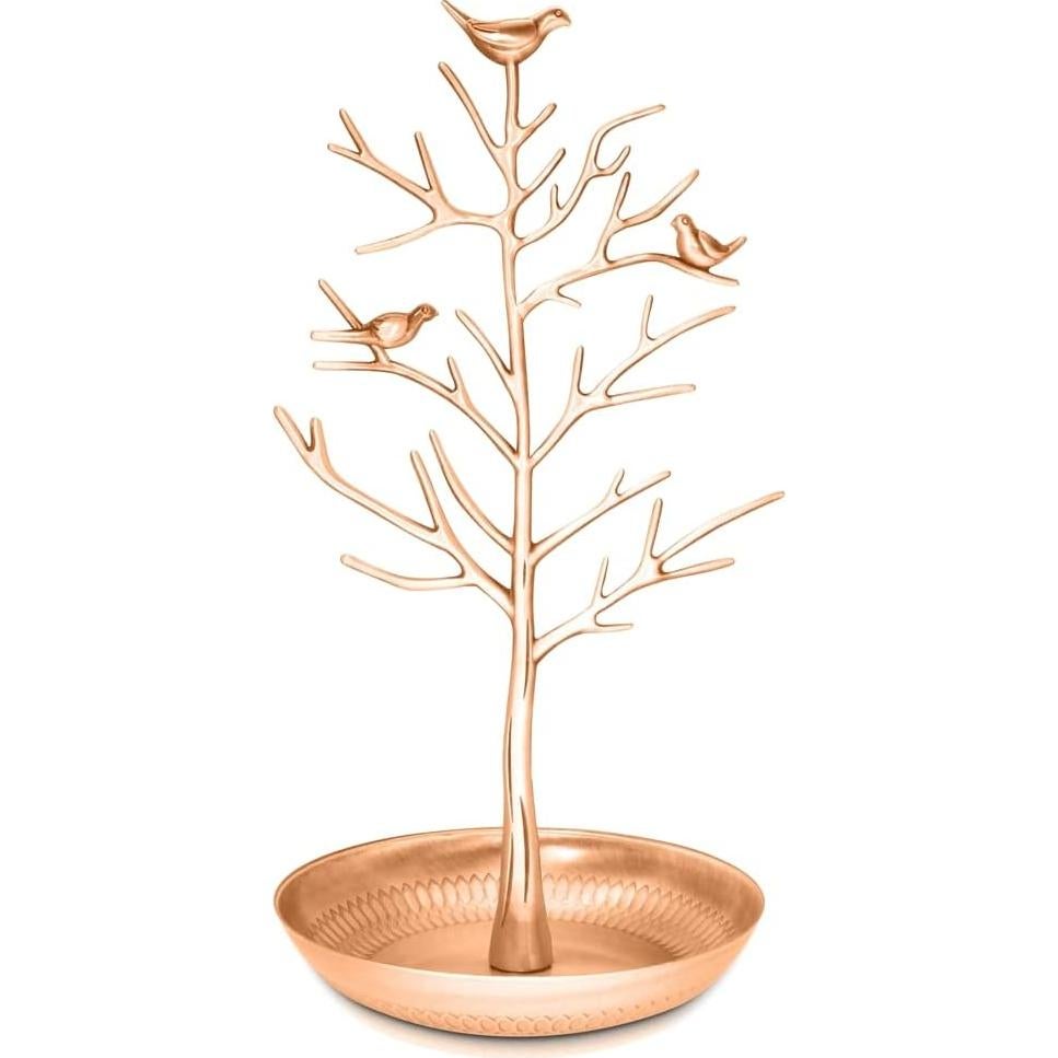 Soporte de Joyería INVIKTUS Árbol Vintage Bronce 30cm