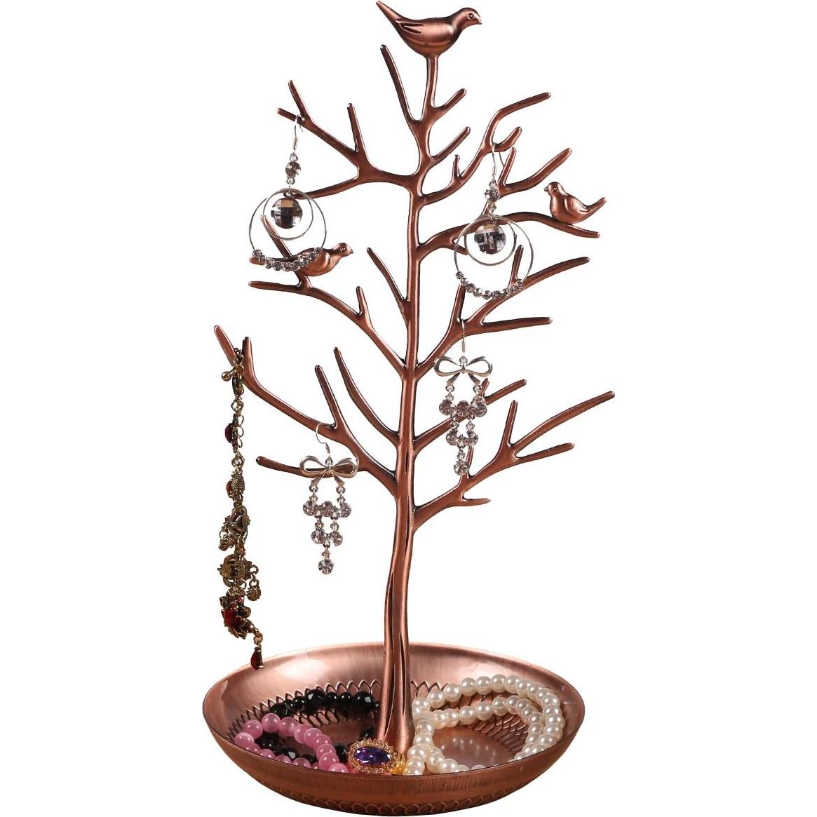 Soporte de Joyería INVIKTUS Árbol Vintage Bronce 30cm
