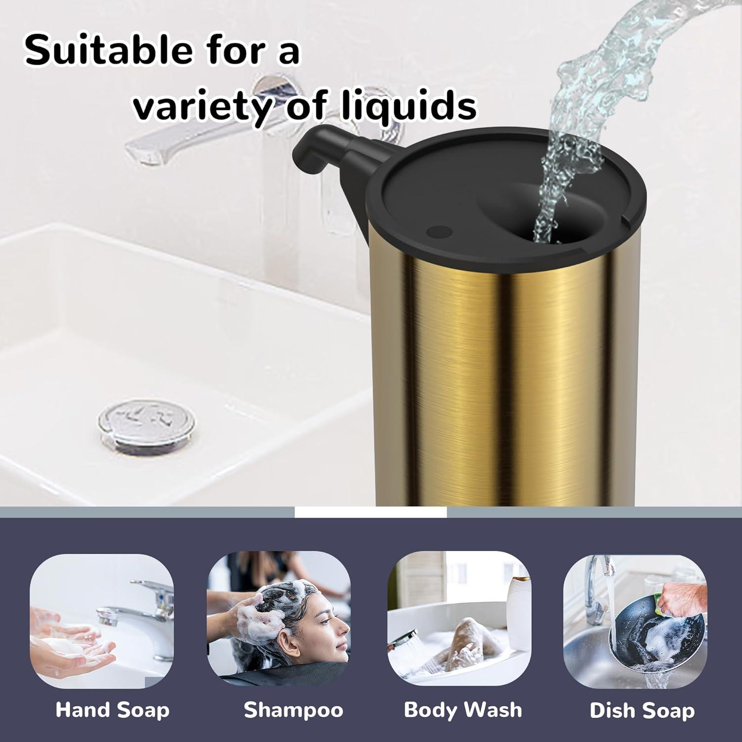 Dispensador de Jabón Automático Inoxidable Invocar a los Elfos 350ml