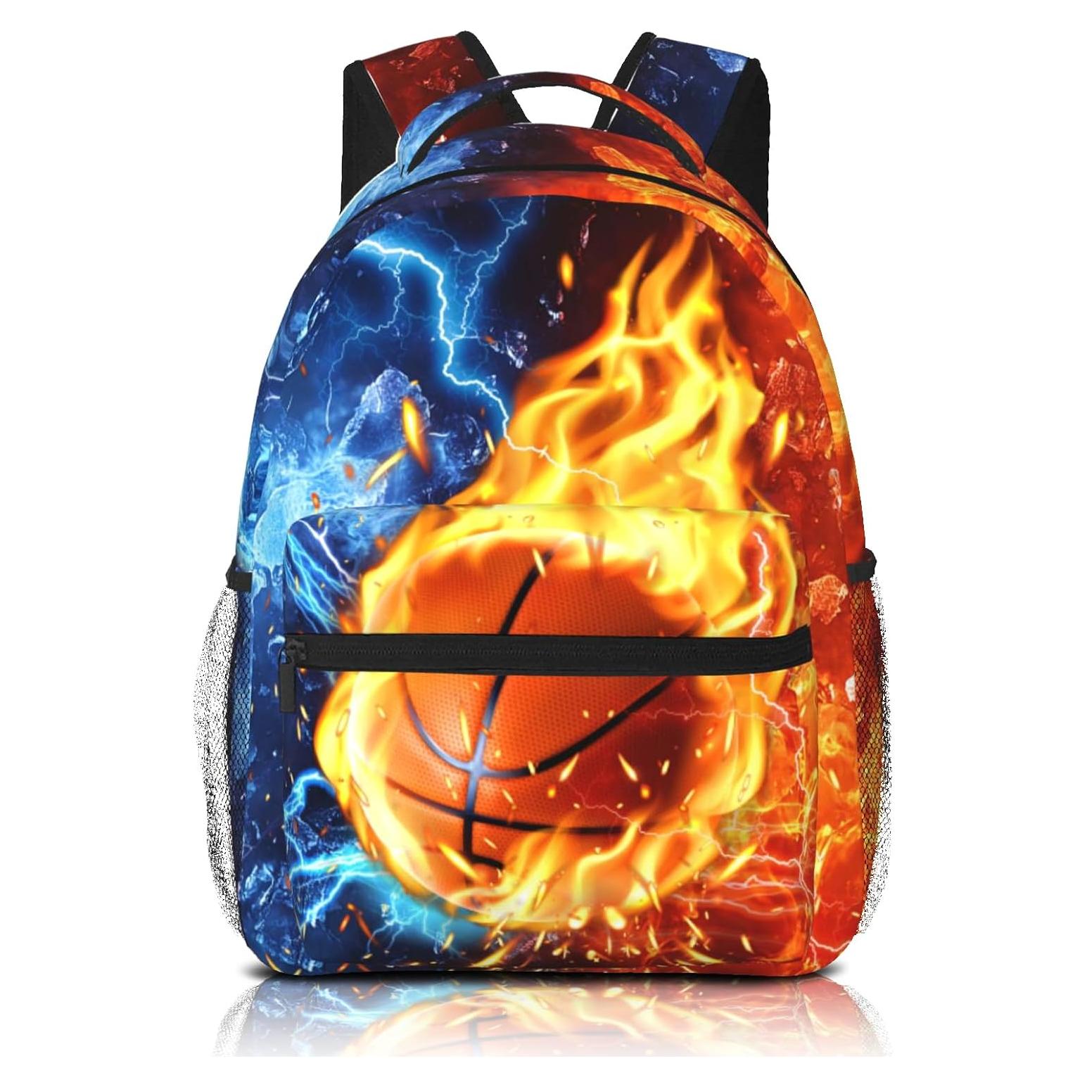 Mochila escolar de baloncesto BolAurp para niños 39.9x19.8x29cm