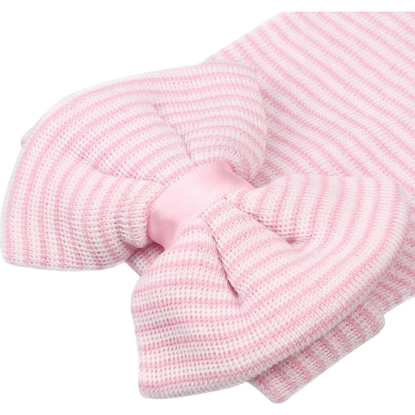 Gorro y Manoplas para Recién Nacidos DRESHOW Algodón 0-3 Meses