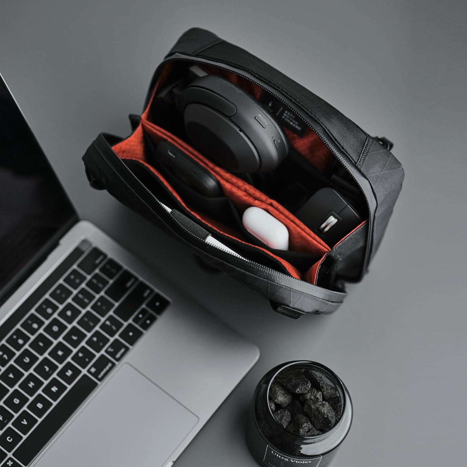 ALPAKA Elements Tech Case Max Negro - Estuche Impermeable EDC