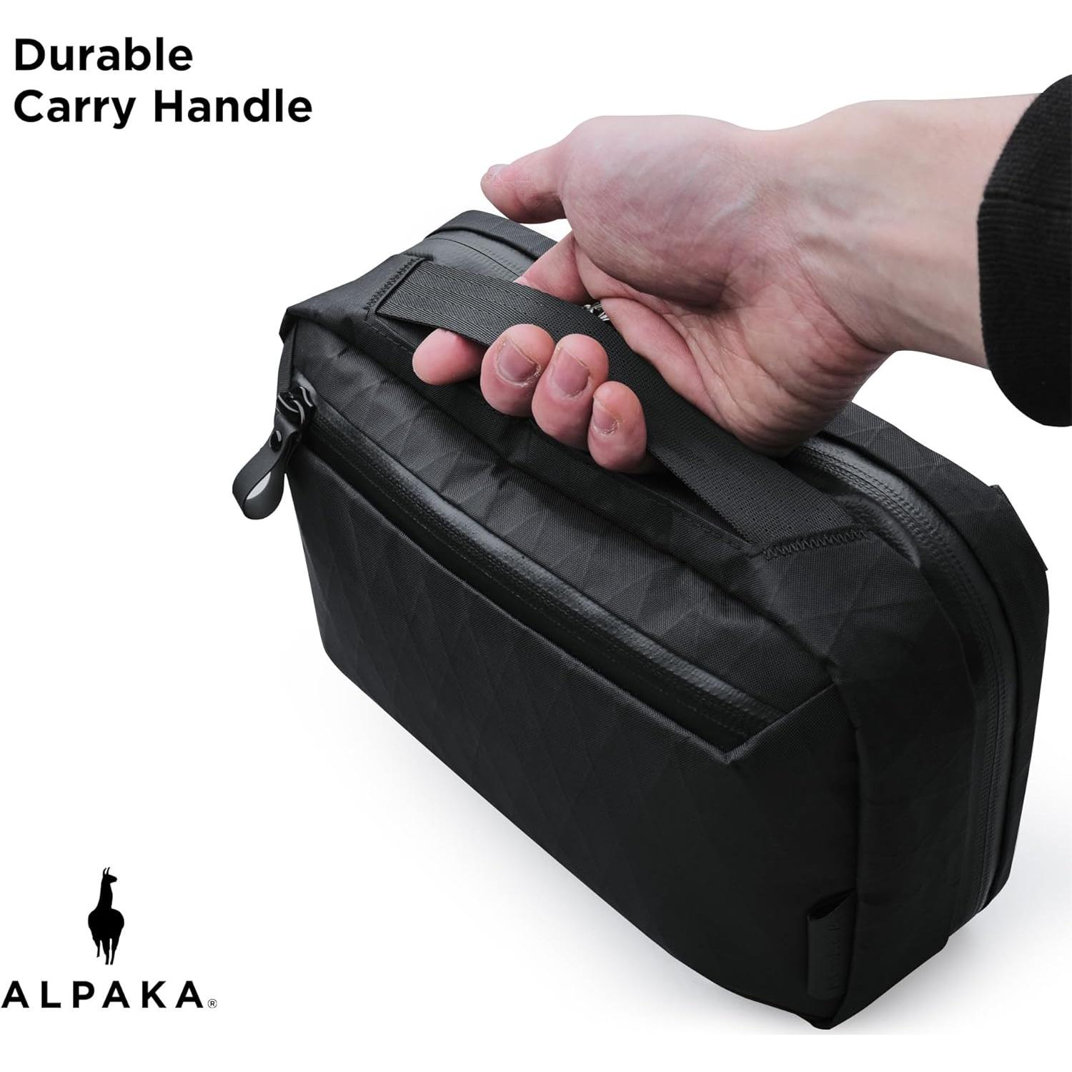 ALPAKA Elements Tech Case Max Negro - Estuche Impermeable EDC
