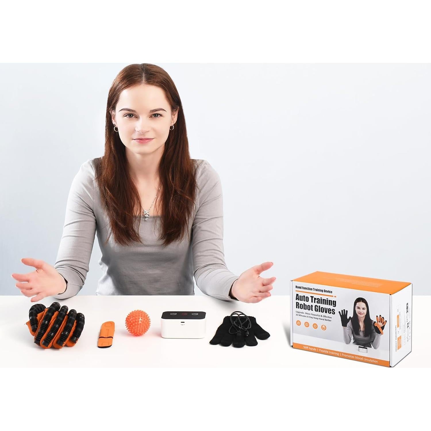 Guantes Robóticos de Rehabilitación HSMBHC para Mano Izquierda S