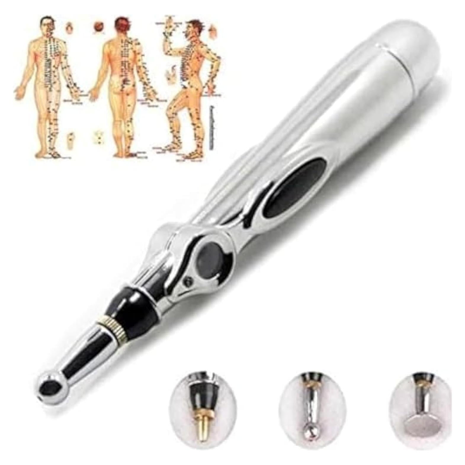 Bolígrafo de Acupuntura Zeerkeer 3-en-1 con Gel de Masaje