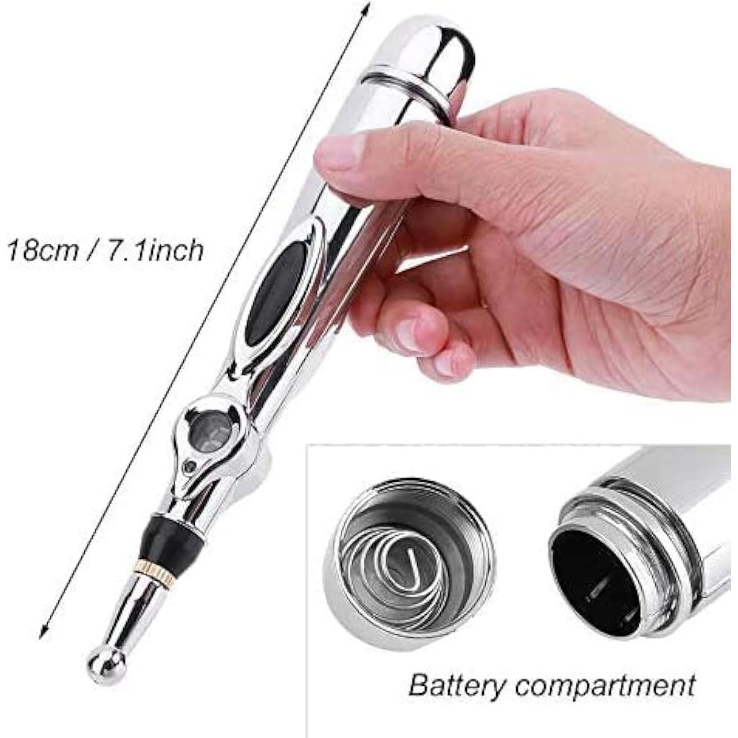 Bolígrafo de Acupuntura Zeerkeer 3-en-1 con Gel de Masaje