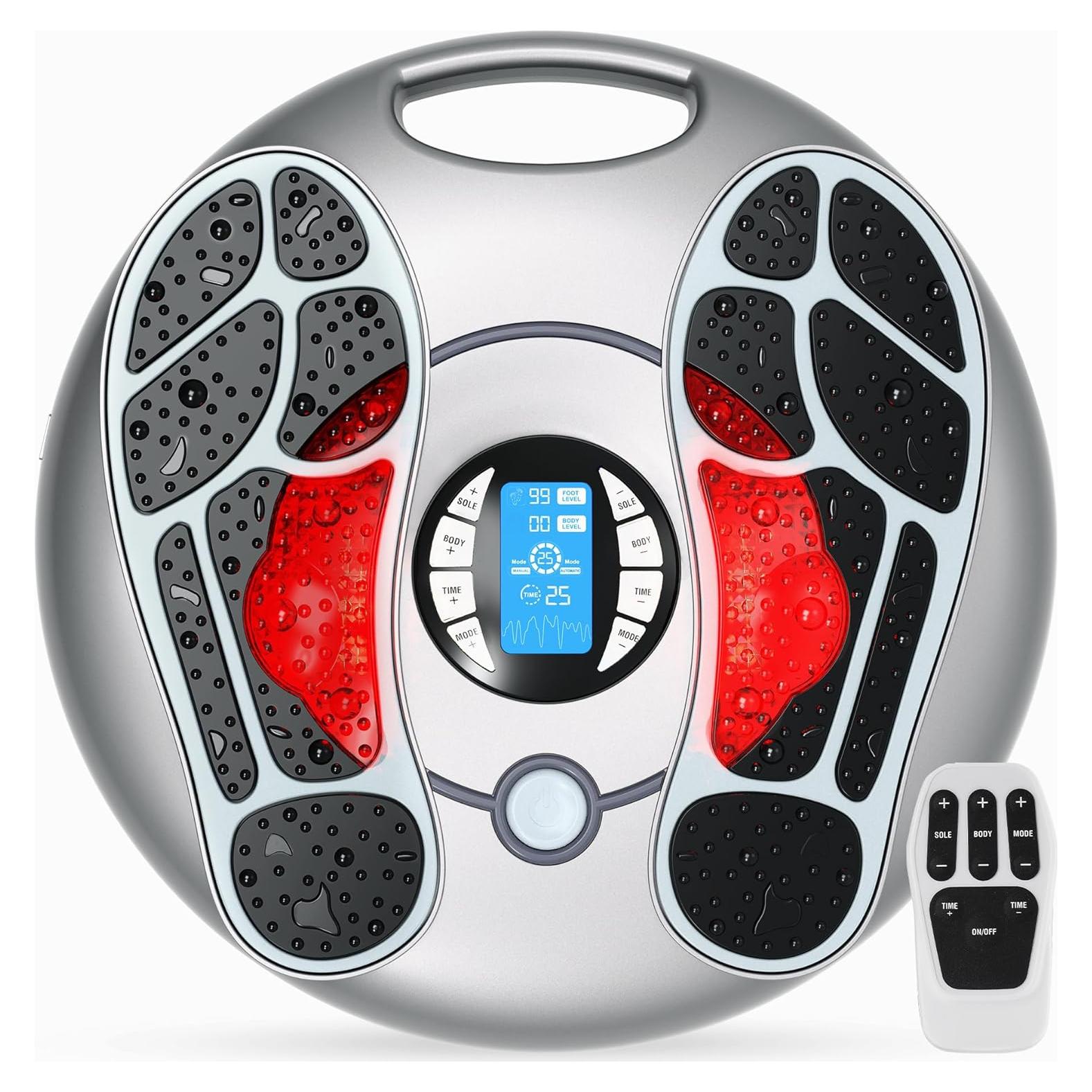 Masajeador de pies OSTO EMS TENS para neuropatía y circulación