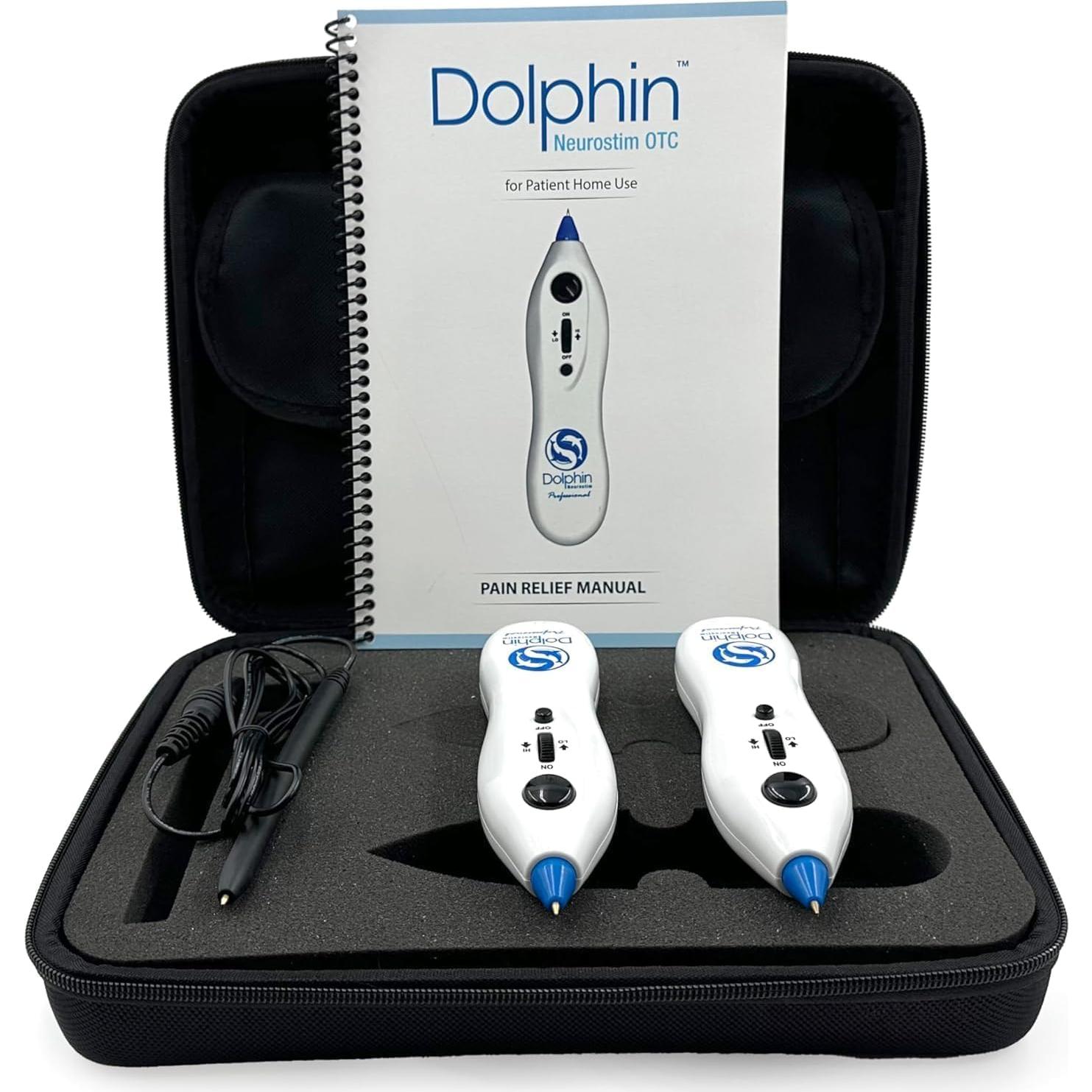 Bolígrafo Acupuntura Electrónica Dolphin Neurostim Doble
