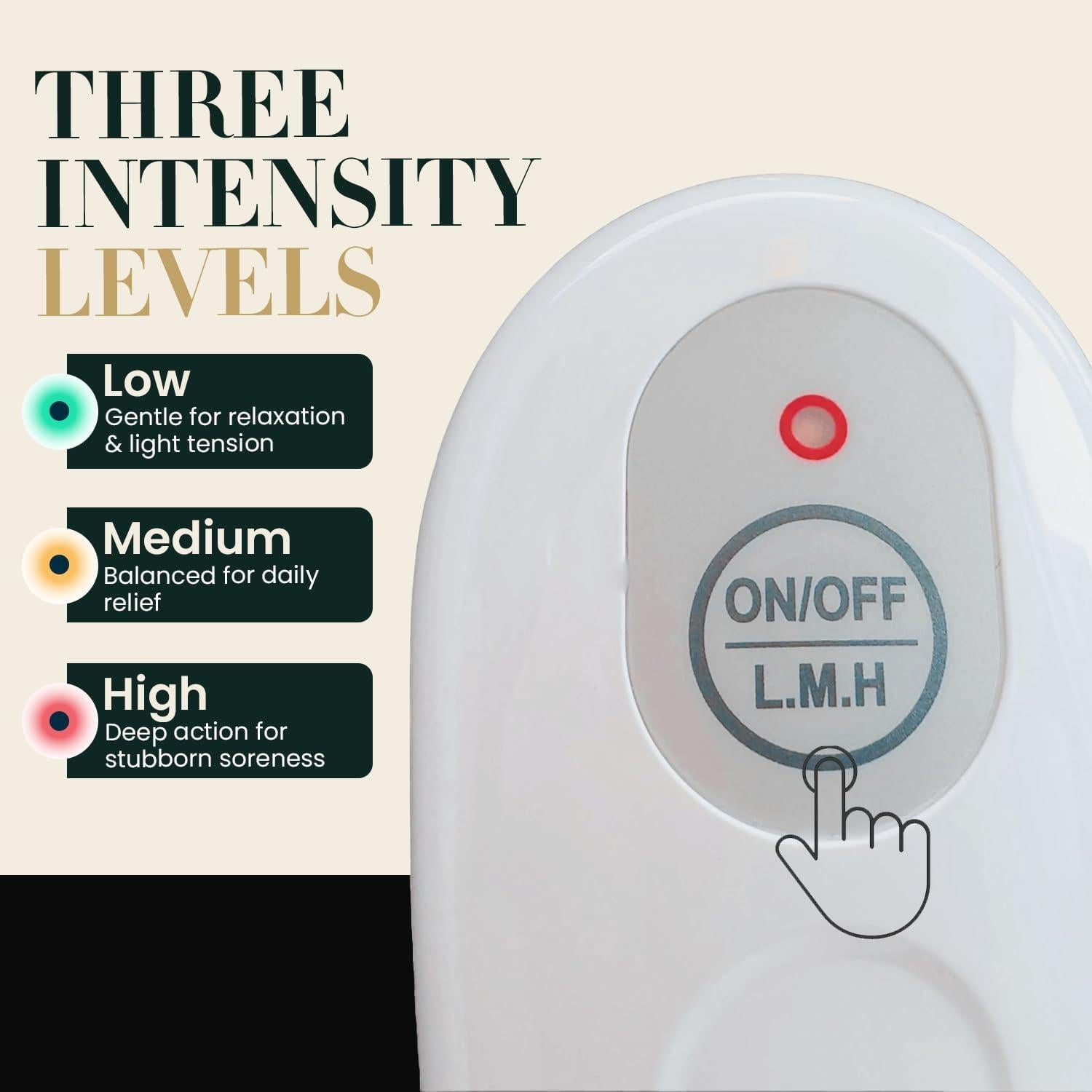 Masajeador de Mano Portátil Genérico para Alivio Muscular