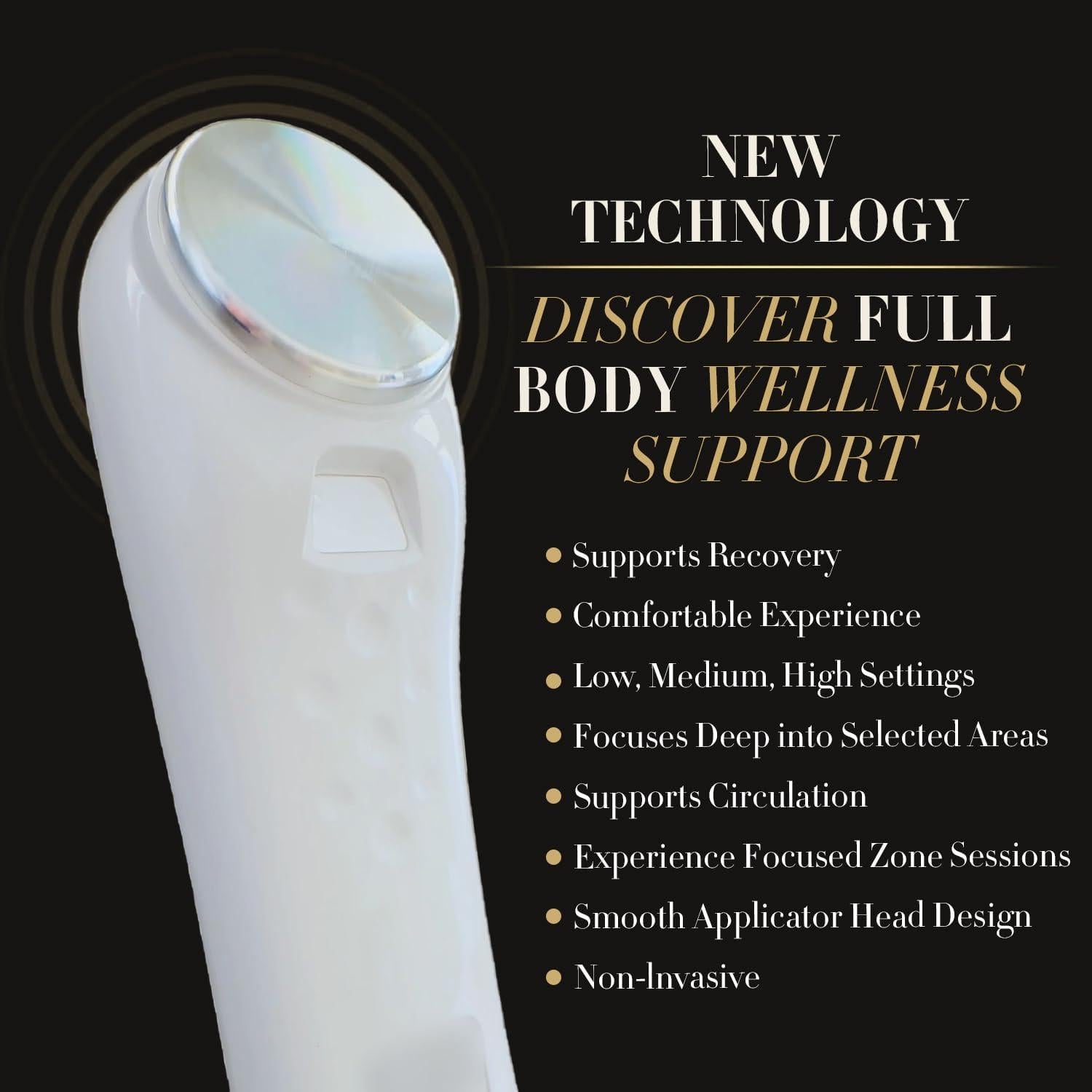 Masajeador de Mano Portátil Genérico para Alivio Muscular