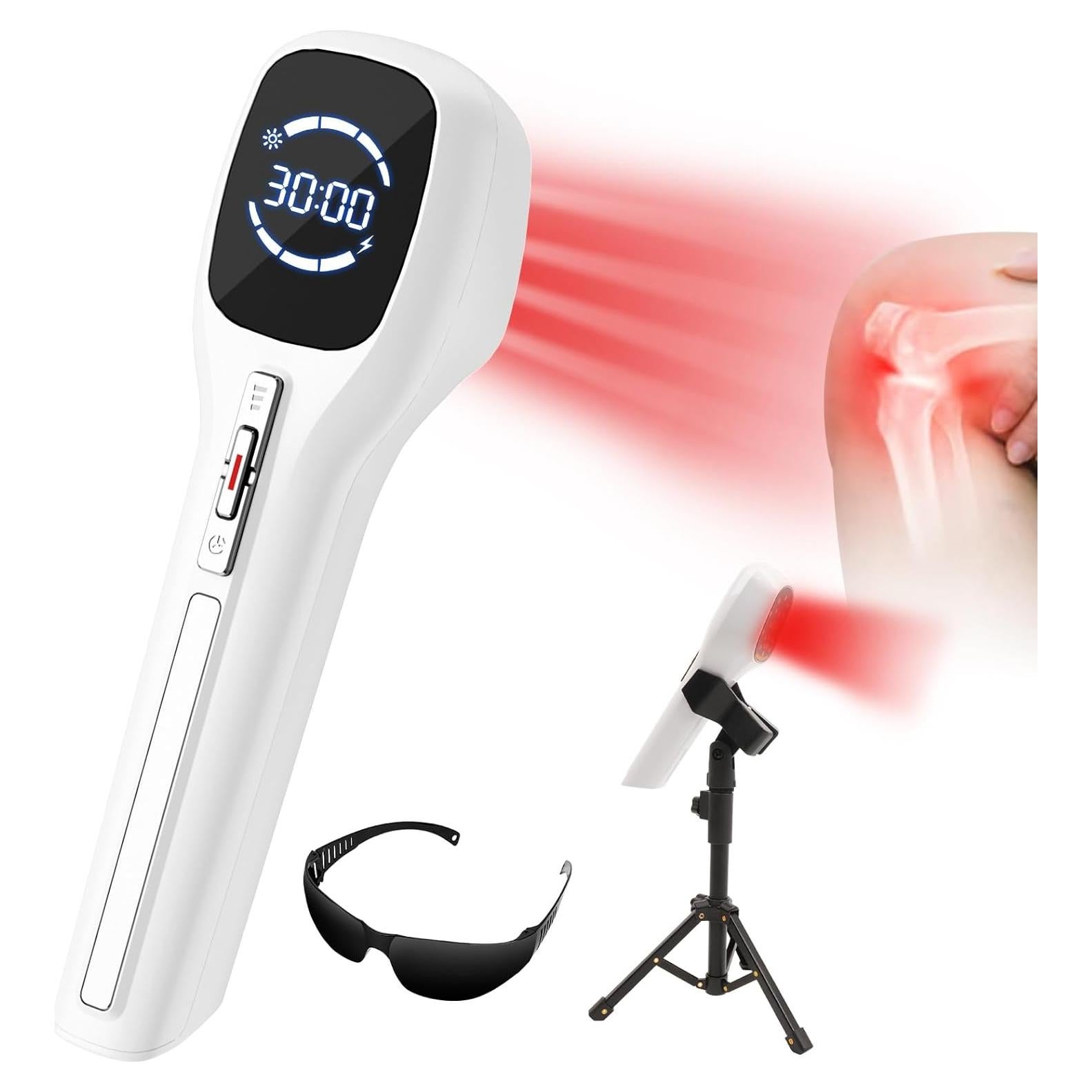 Dispositivo de Terapia de Luz Roja RUIDU SL-SLA-101 650nm y 808nm