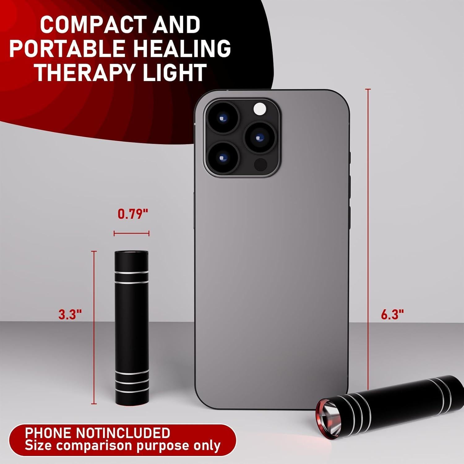 Dispositivo de Terapia de Luz Roja Infrarroja YKeluxon 660nm 850nm