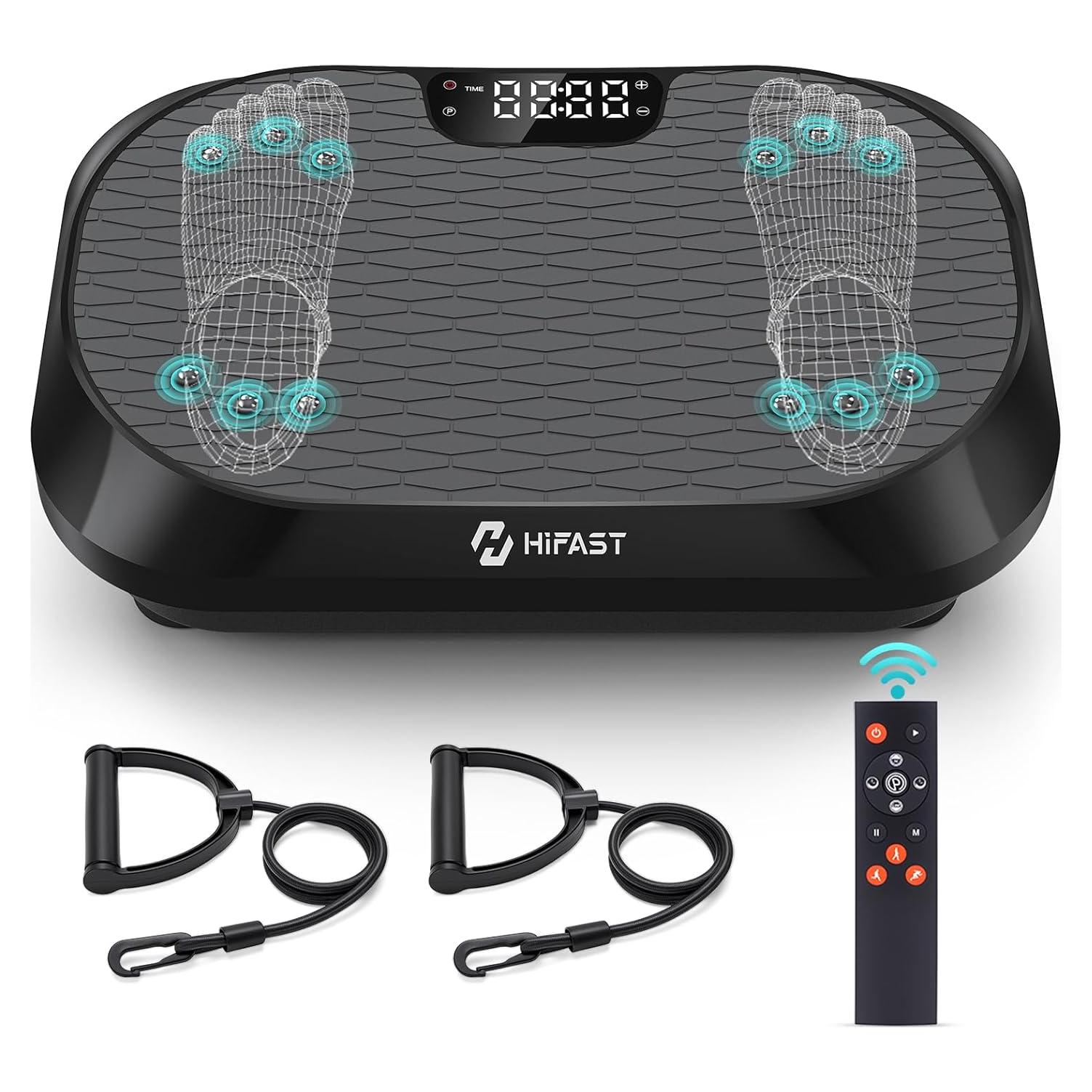 Máquina de Ejercicio Placa Vibrante Hifast S8HF-VP02 120 Velocidades