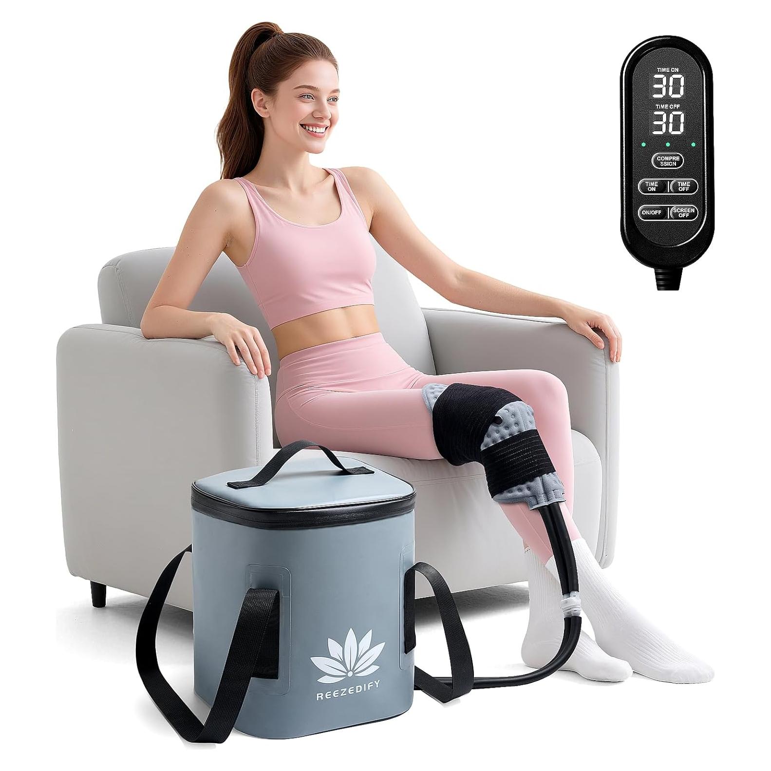 Máquina de Hielo Reezedify R01 para Rodilla y Hombro - Terapia Fría