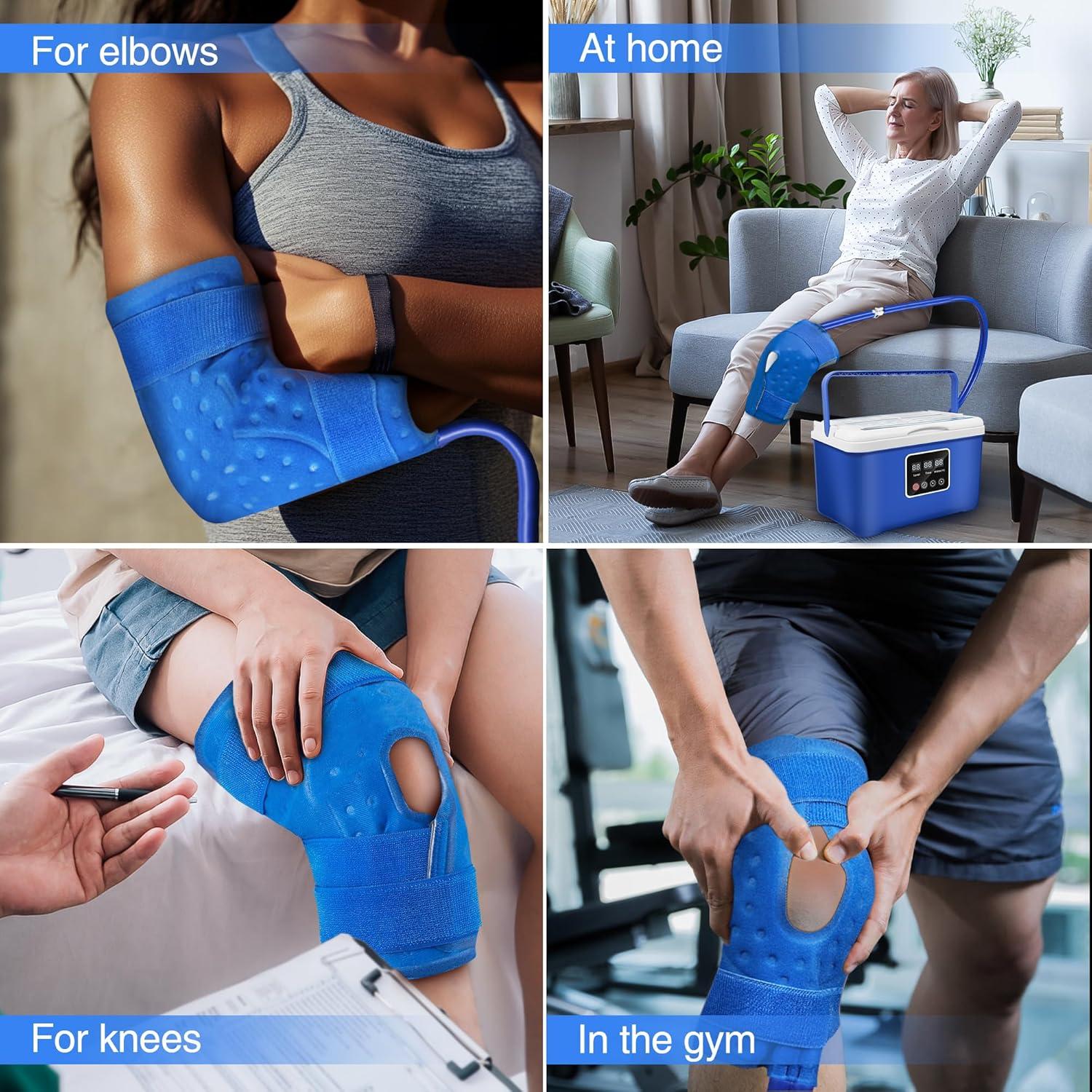 Máquina de Terapia Fría Bilinavy para Rodilla con Temporizador