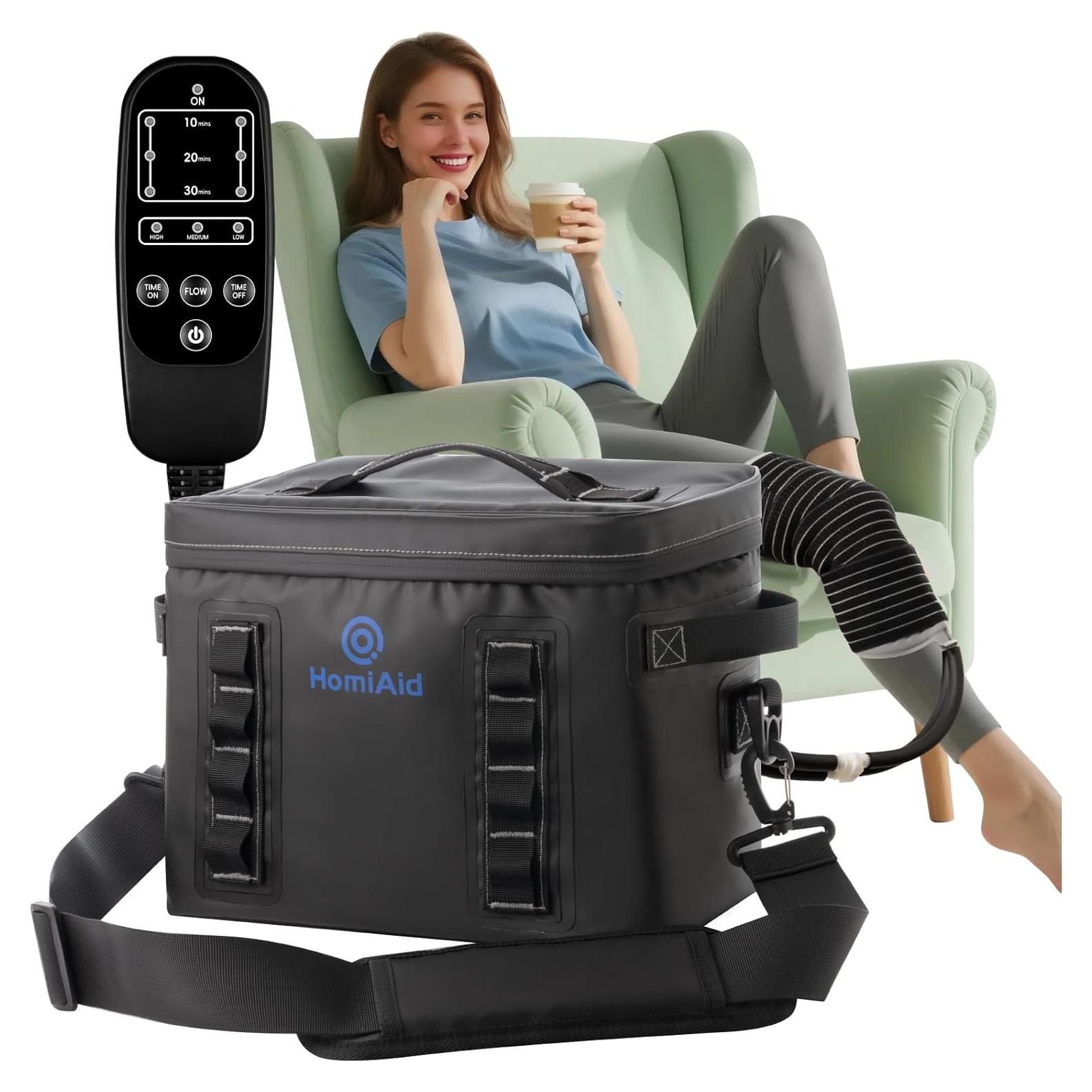 Máquina de Terapia Fría HomiAid con Temporizador y Almohadilla