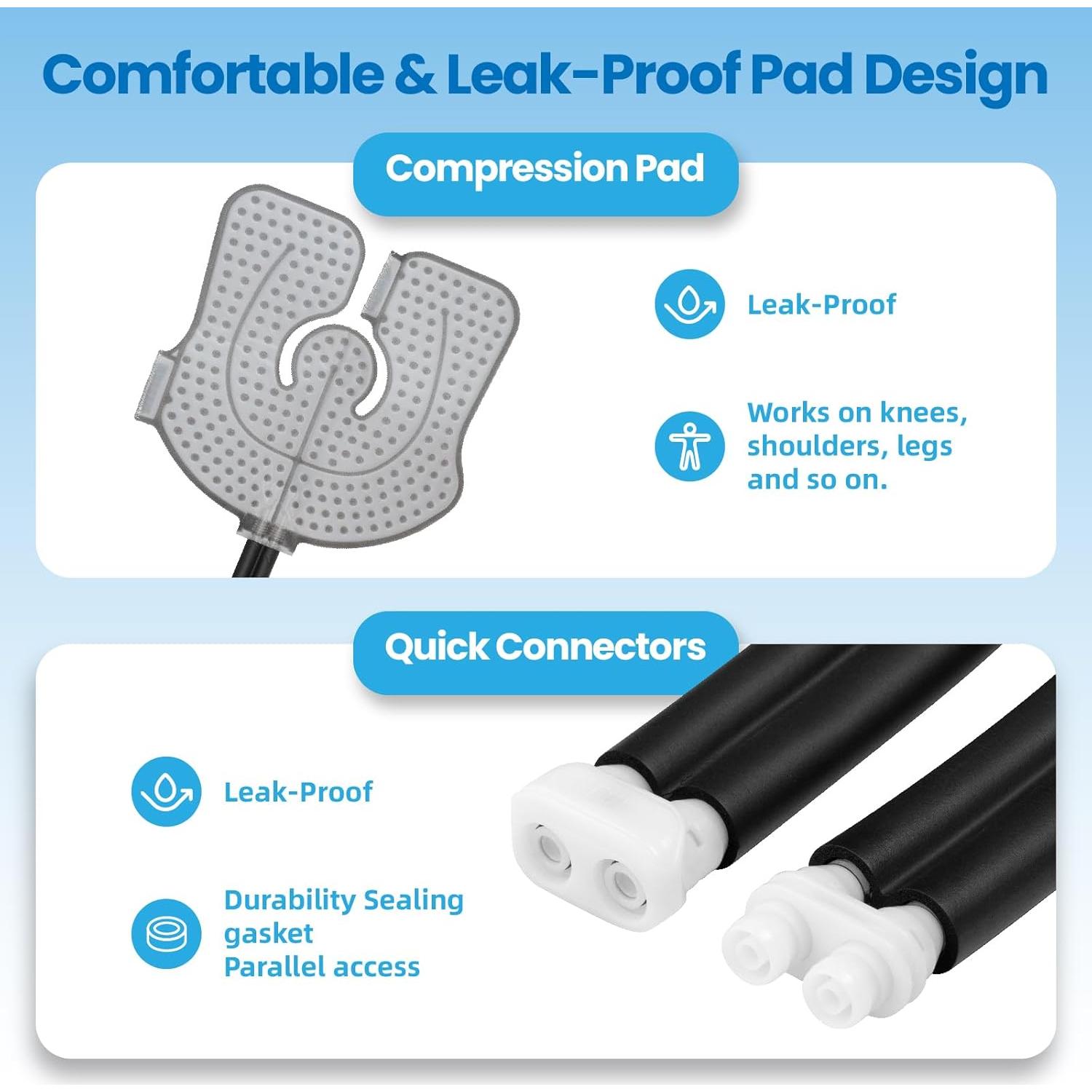 Máquina de Terapia Fría HomiAid con Temporizador y Almohadilla