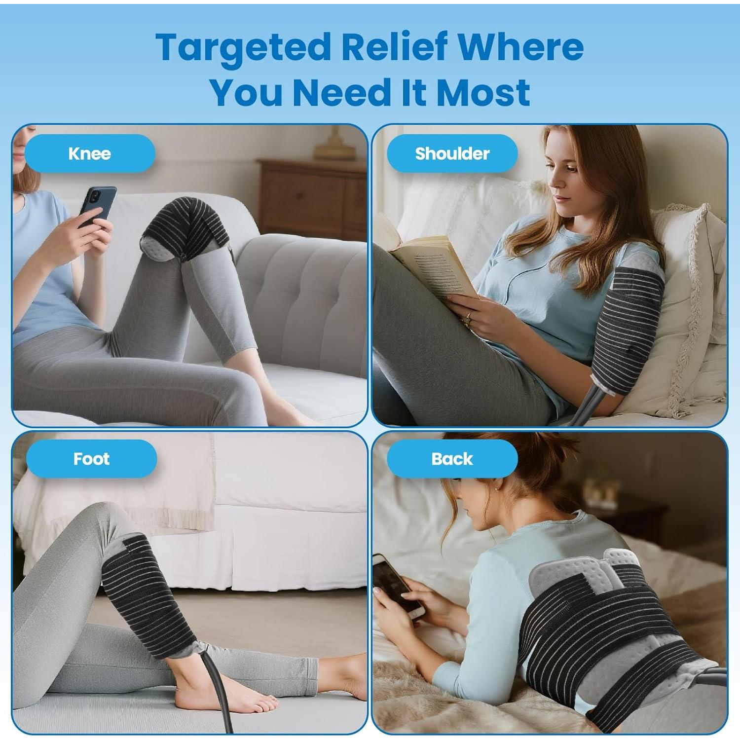 Máquina de Terapia Fría HomiAid con Temporizador y Almohadilla