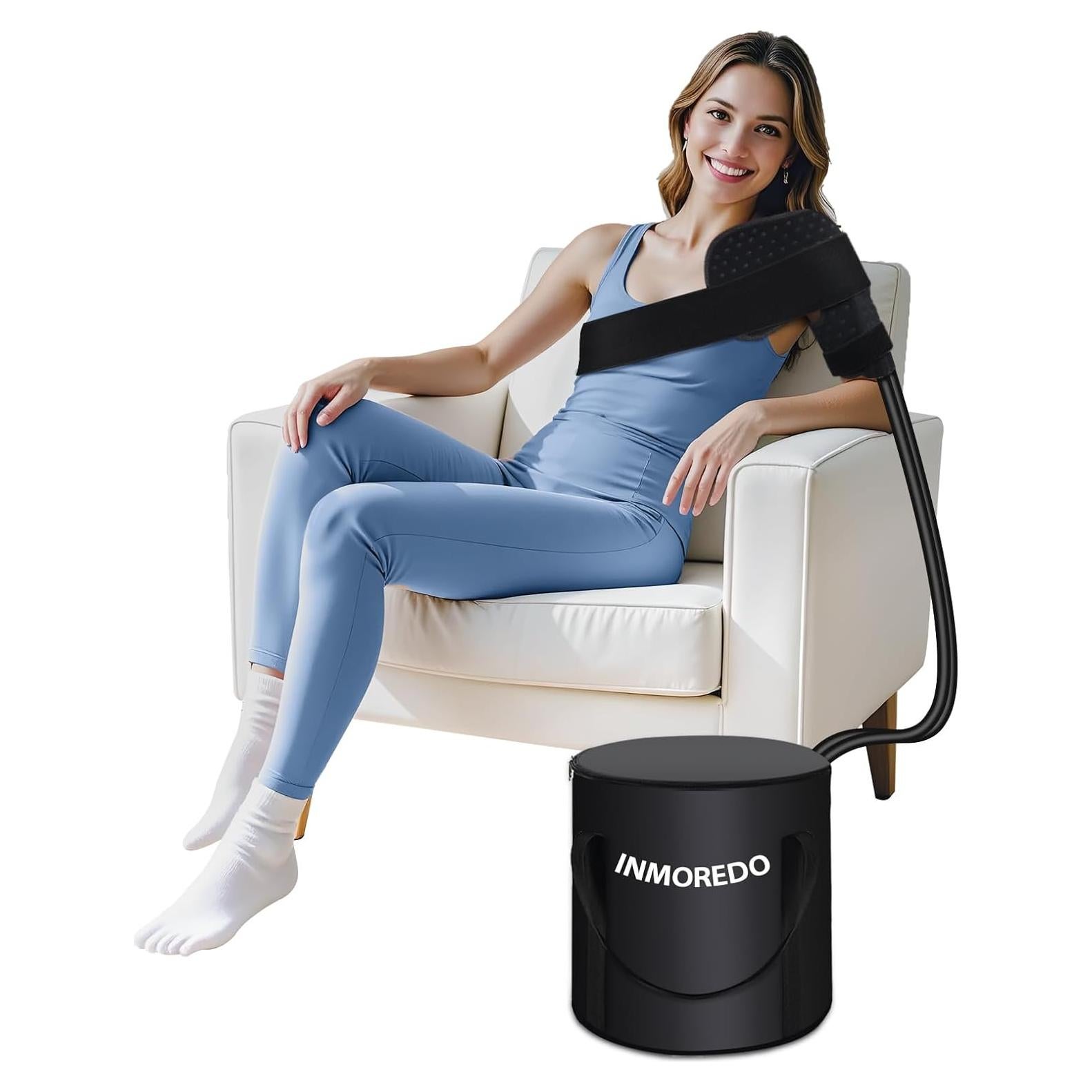 Máquina de Terapia Fría Portátil Inmoredo - Almohadilla Universal 25.4cm