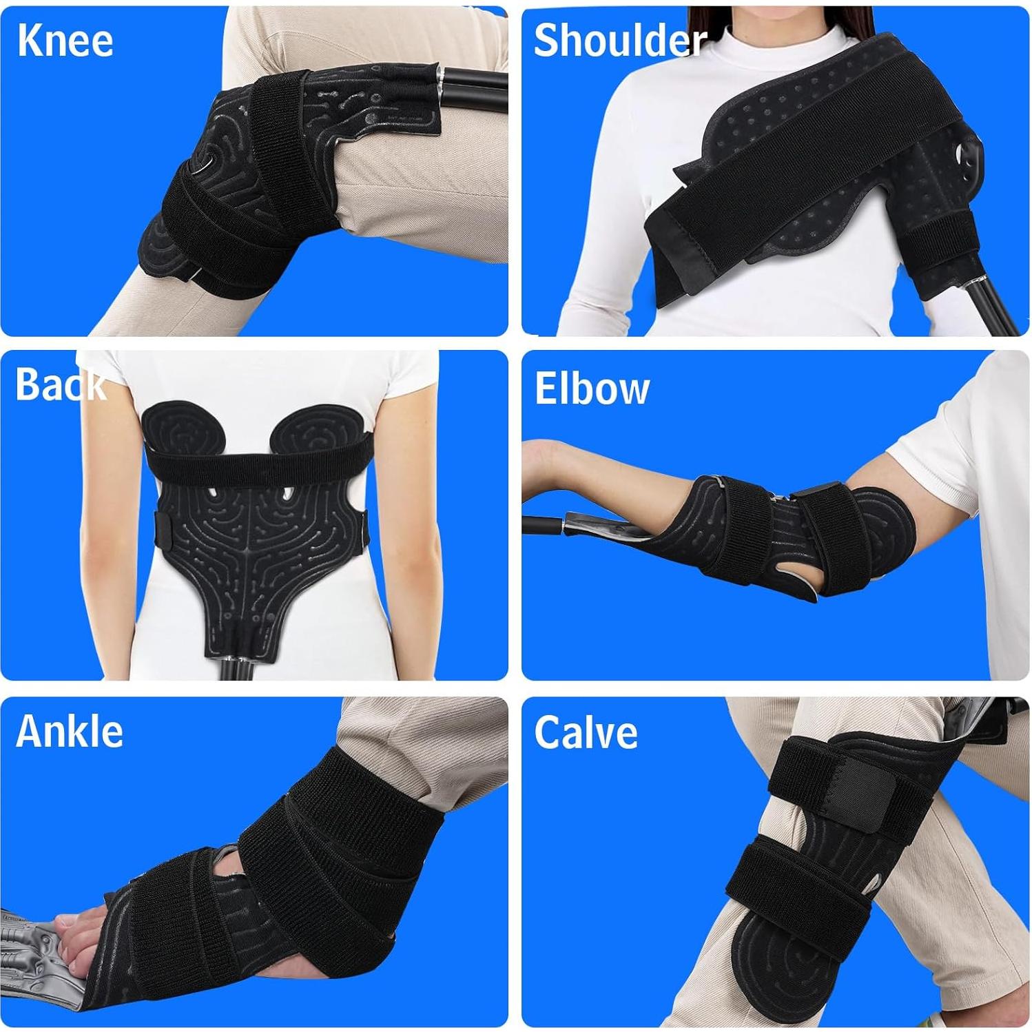 Máquina de Terapia Fría Portátil Inmoredo - Almohadilla Universal 25.4cm