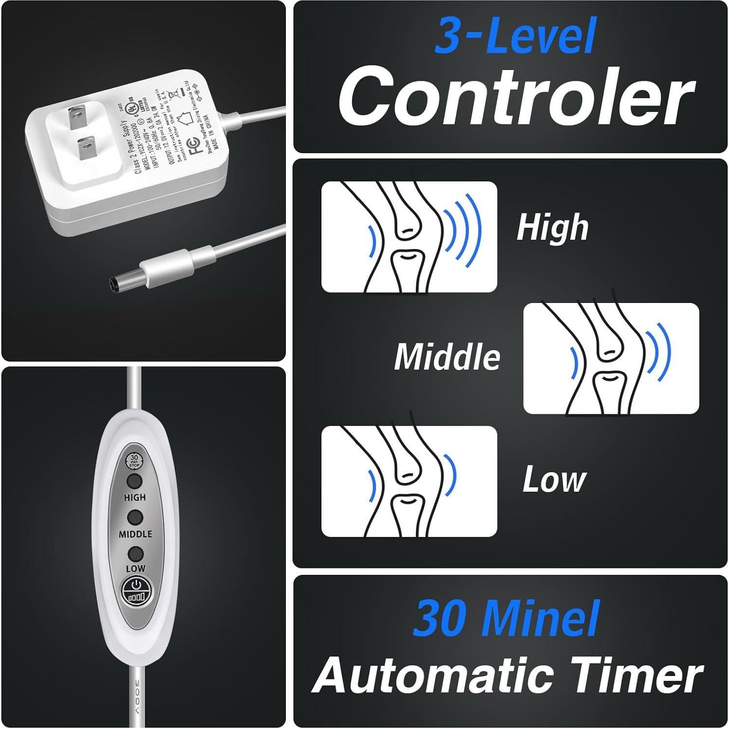 Máquina de Terapia Fría Portátil Inmoredo - Almohadilla Universal 25.4cm