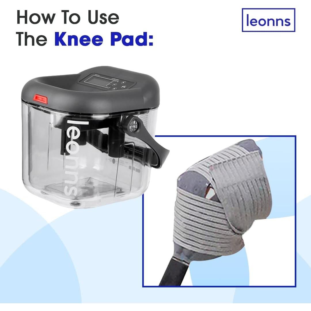 Máquina de Terapia Fría LEONNS con Almohadilla para Rodilla