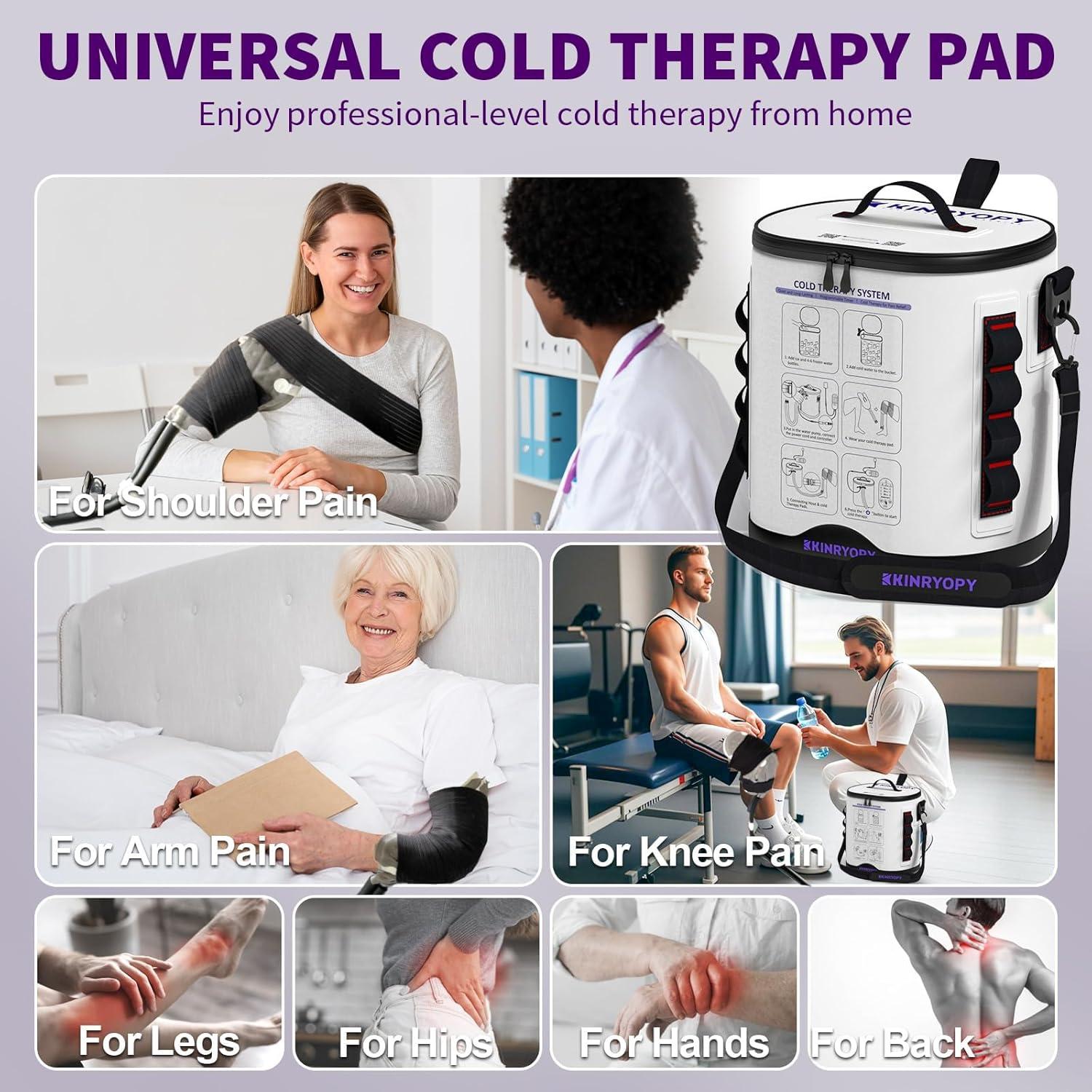 Máquina de Terapia Fría KINRYOPY MC10 para Rodilla 12h