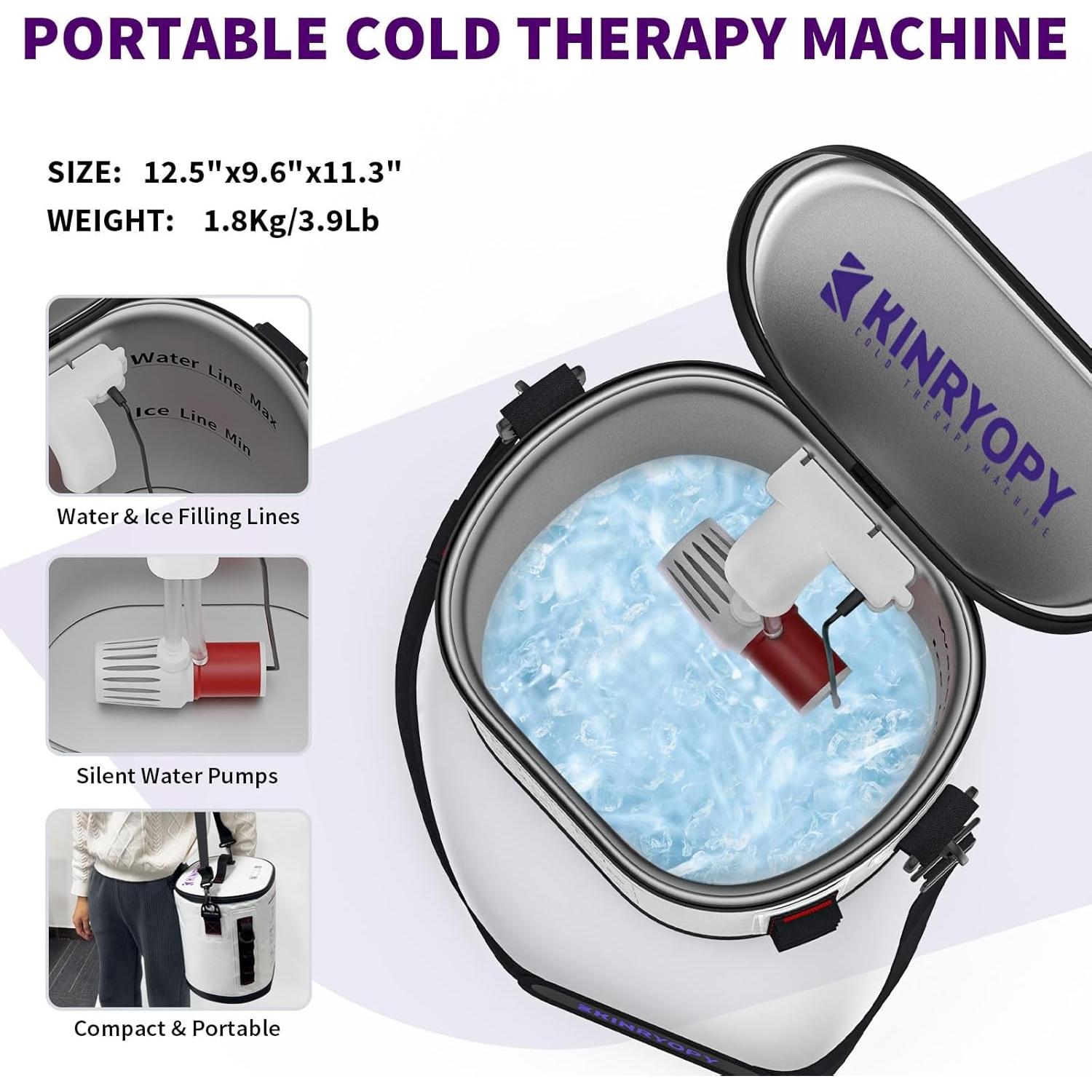 Máquina de Terapia Fría KINRYOPY MC10 para Rodilla 12h