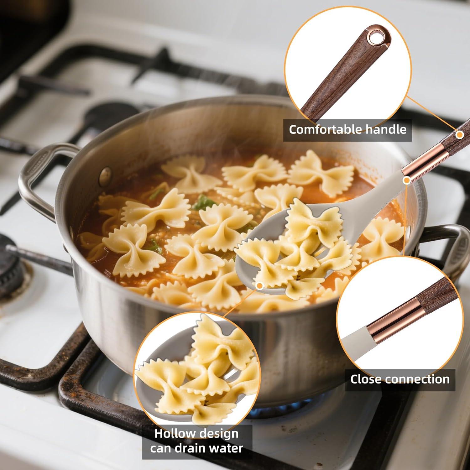 Conjunto de Espátulas de Silicona MANJIA 2 Piezas Antiadherente