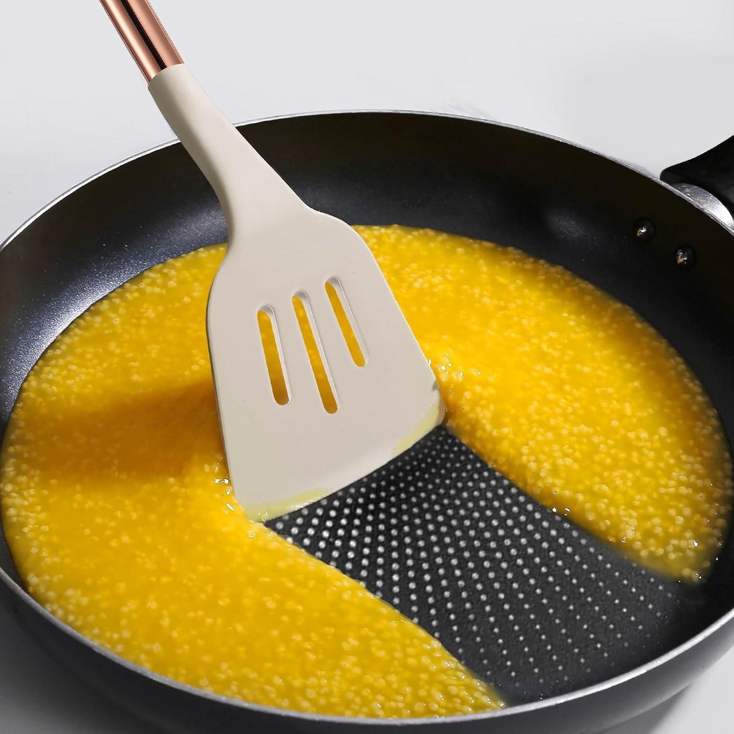 Conjunto de Espátulas de Silicona MANJIA 2 Piezas Antiadherente