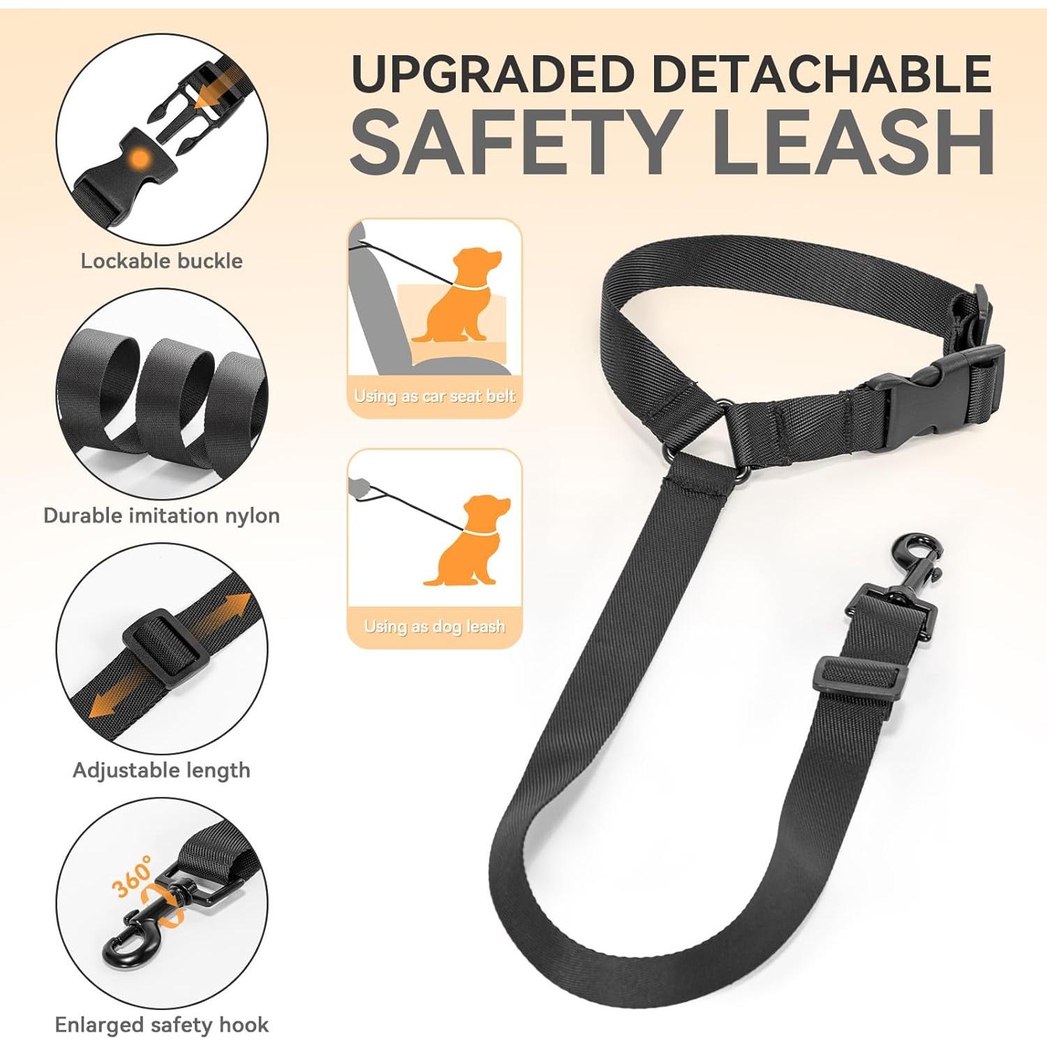 Asiento Elevador para Perros PETSFIT Negro 49x40x34 cm