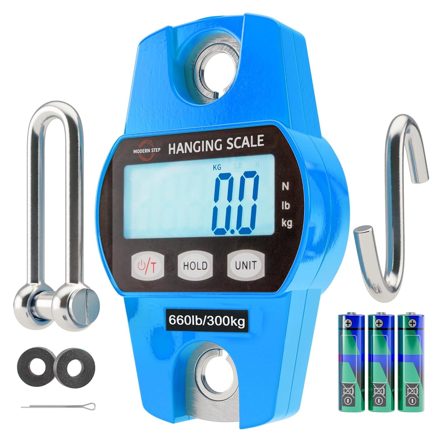 Báscula Digital Colgante Modern Step 300 kg Resistente Agua