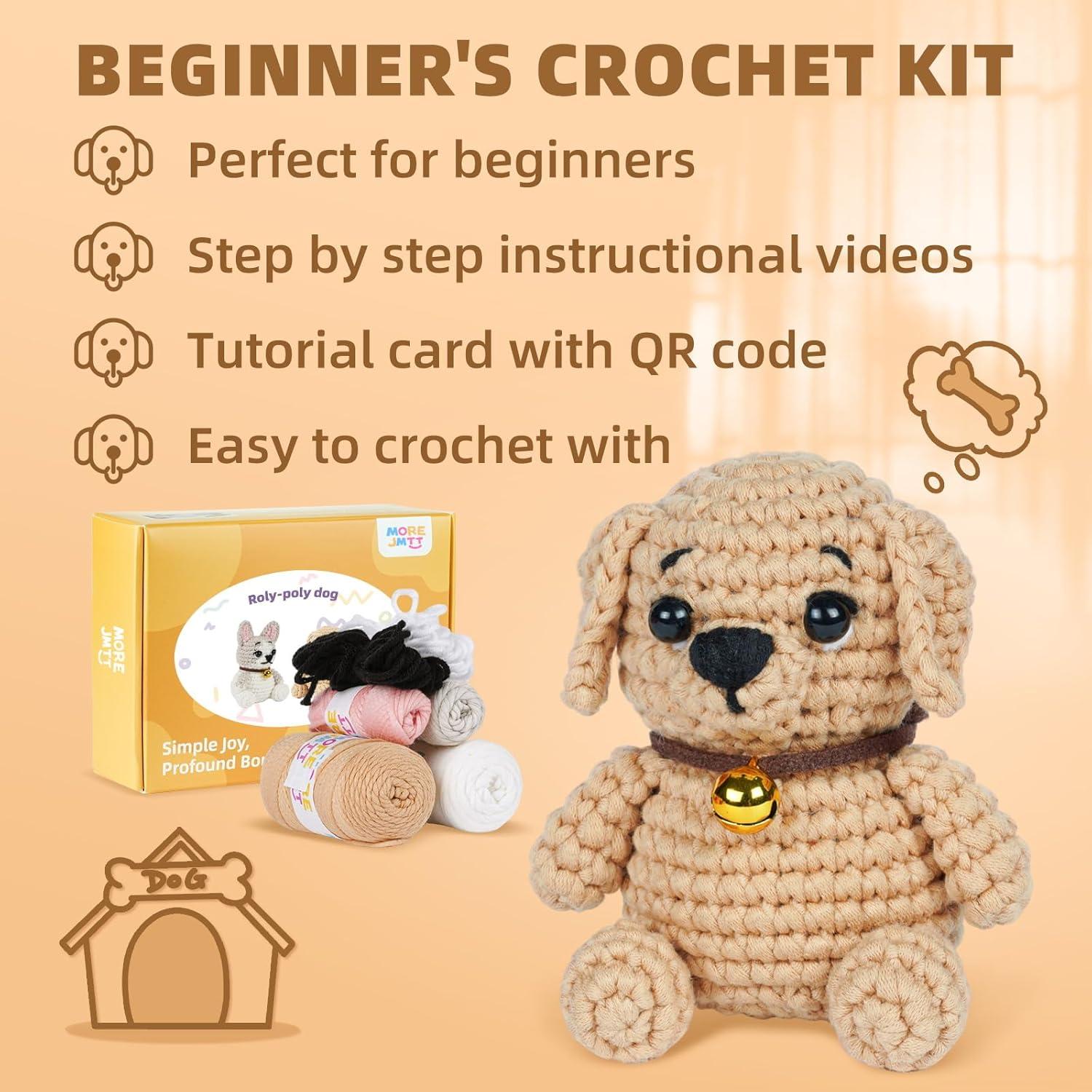 Kit de Crochet para Principiantes MOREJMTT - Hilo y Tutoriales