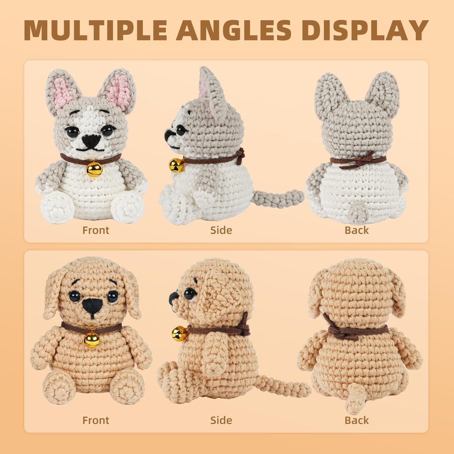 Kit de Crochet para Principiantes MOREJMTT - Hilo y Tutoriales