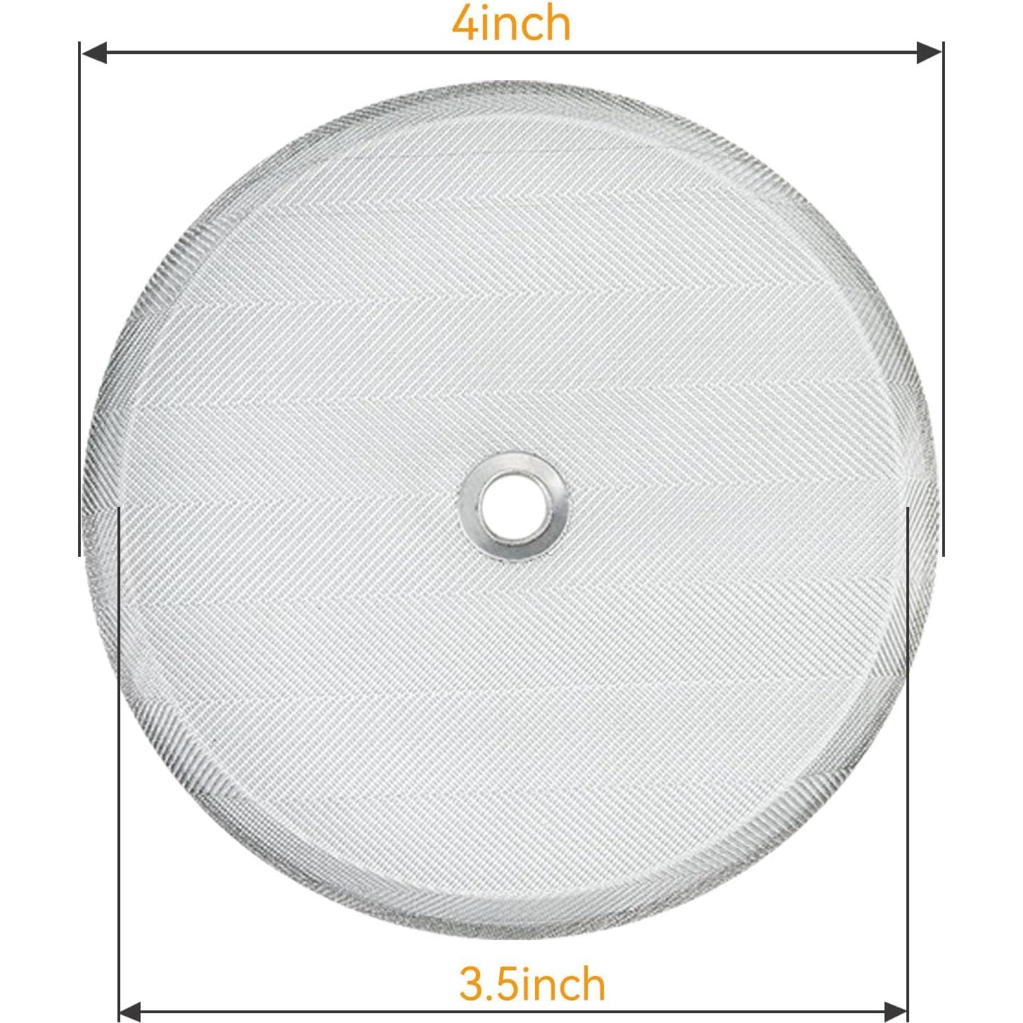 Juego de 8 Piezas Repuestos Prensa Francesa YMMIND Acero Inoxidable