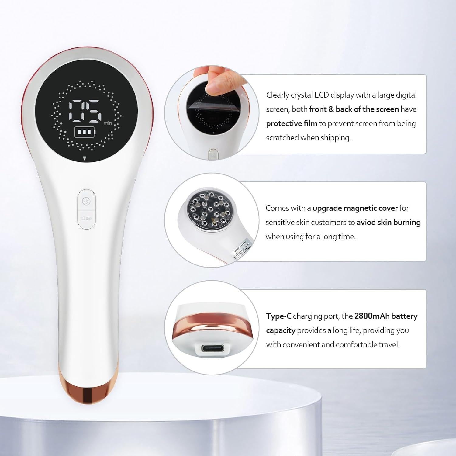 Dispositivo de Luz Roja Coldlasser Light BETISBE para Perros y Humanos