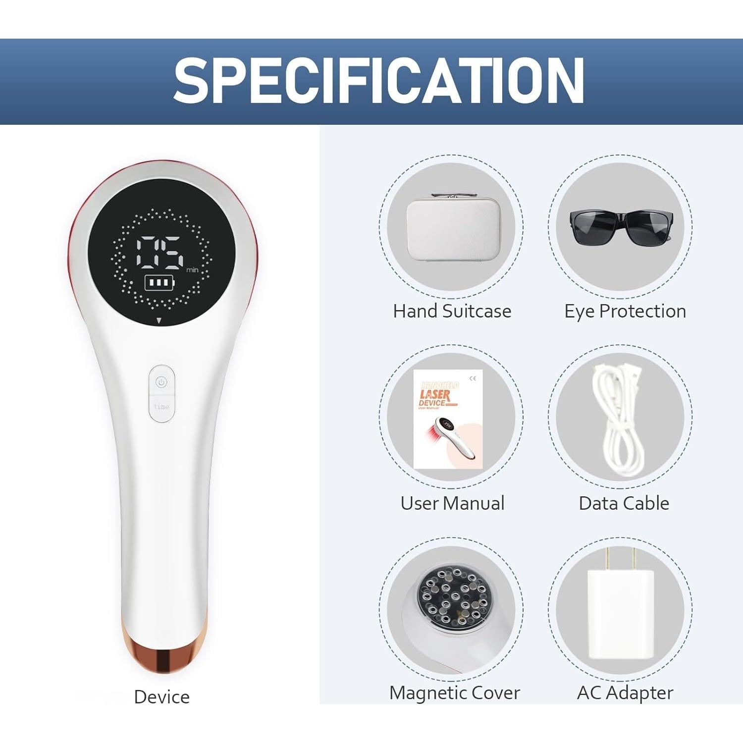 Dispositivo de Luz Roja Coldlasser Light BETISBE para Perros y Humanos