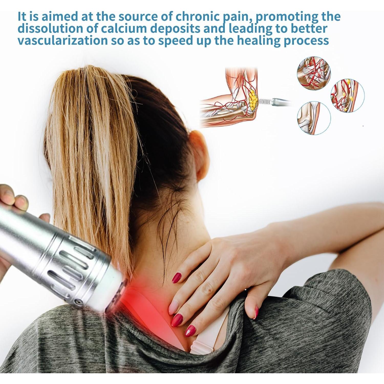 Máquina de Terapia de Ondas de Choque WKL-SW14B para Alivio Muscular