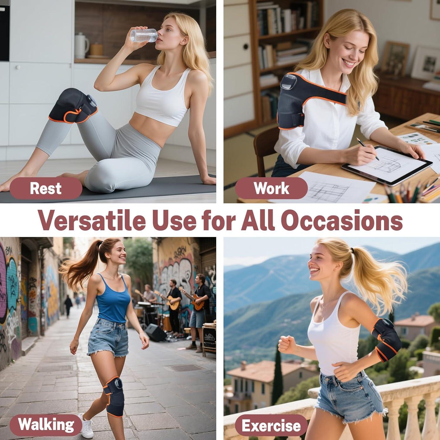 Faja de Masaje Calentada BlissBox con Luz Roja y Infrarroja